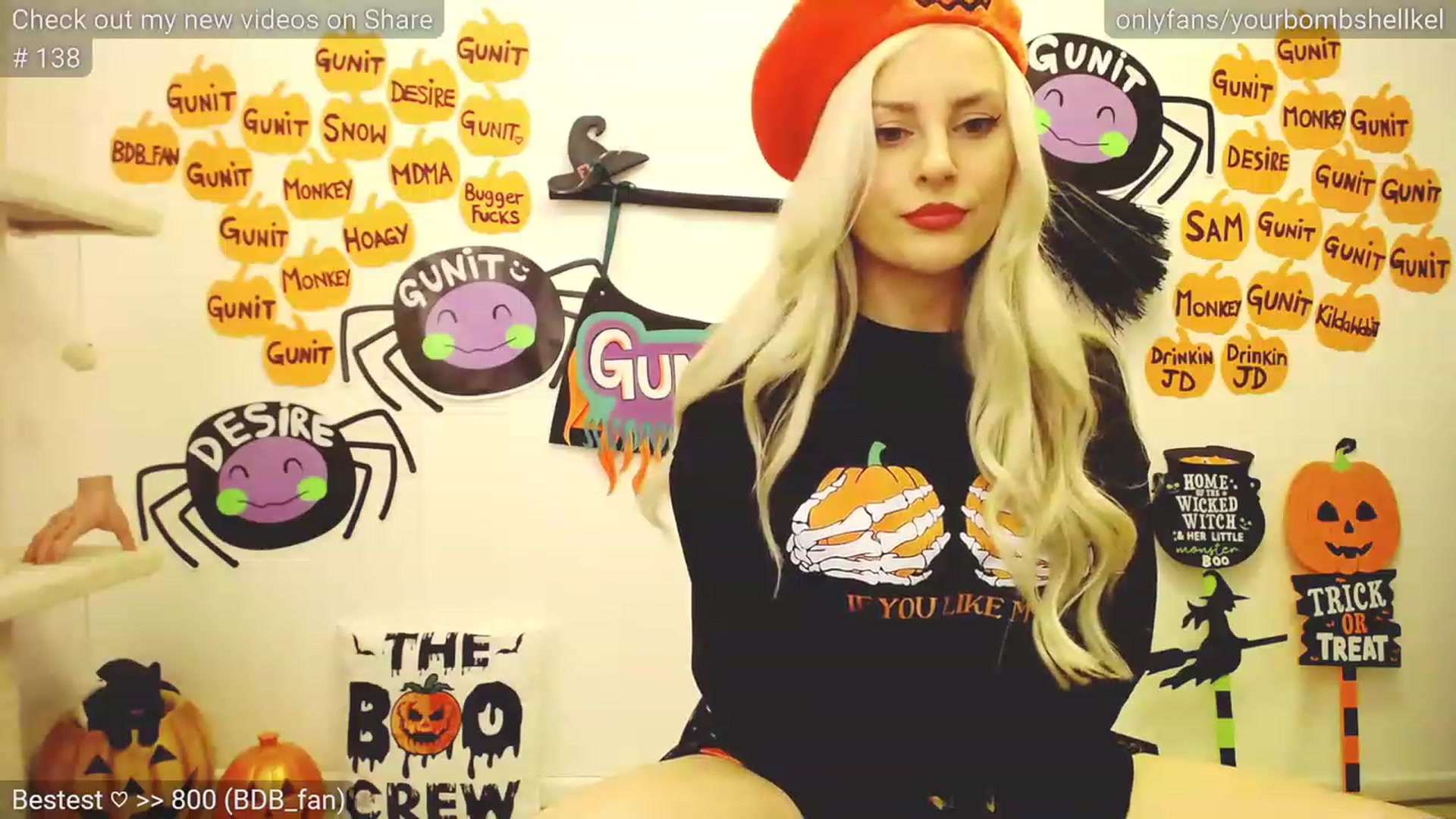 Gallery image thumbnail from Boo_Crew's myfreecams stream on, 10/05/2023, 22:42 image 8 of 20