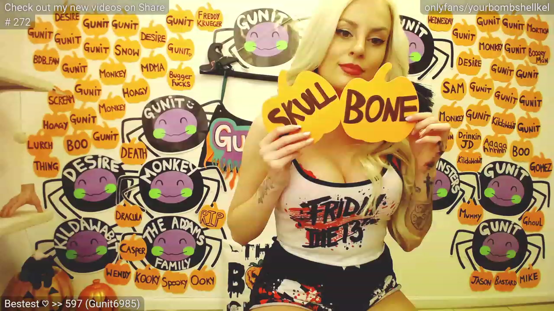 Gallery image thumbnail from Boo_Crew's myfreecams stream on, 10/14/2023, 24:05 image 17 of 20