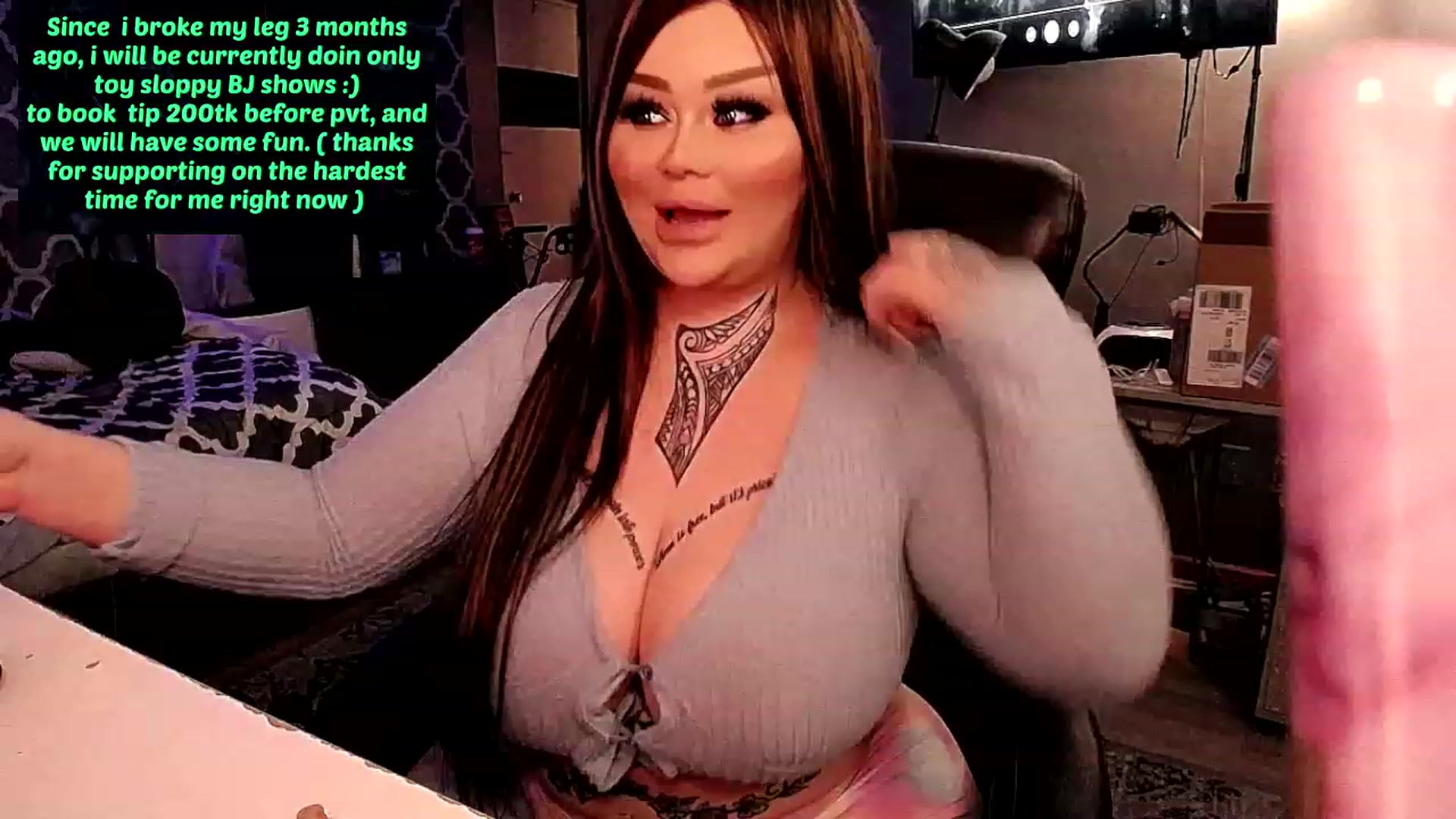Gallery image thumbnail from BoootySTAR's myfreecams stream on, 11/23/2022, 06:35 image 4 of 20