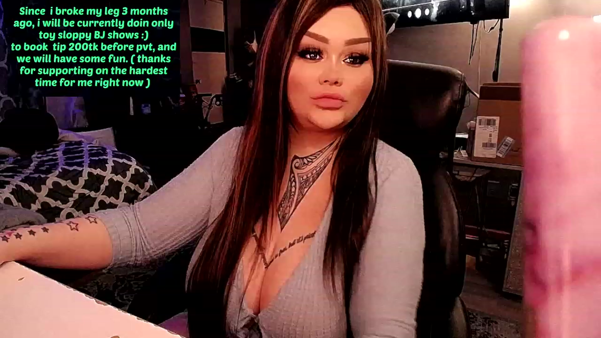 Gallery image thumbnail from BoootySTAR's myfreecams stream on, 11/23/2022, 06:35 image 20 of 20