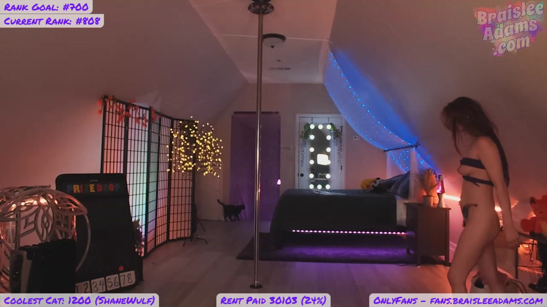 Gallery image thumbnail from BraisleeAdams's myfreecams stream on, 11/25/2022, 07:05 image 4 of 20