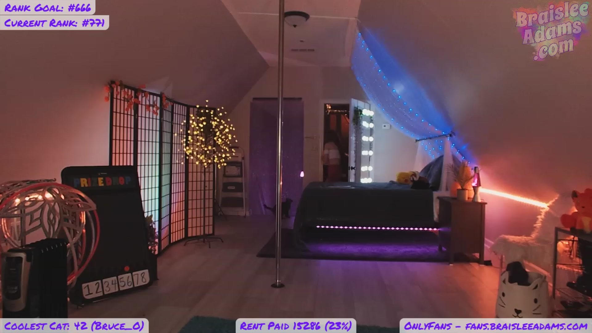 Gallery image thumbnail from BraisleeAdams's myfreecams stream on, 11/29/2022, 03:48 image 8 of 20