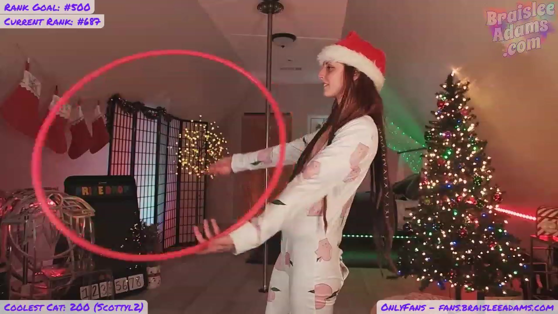 Gallery image thumbnail from BraisleeAdams's myfreecams stream on, 12/26/2022, 04:39 image 8 of 20