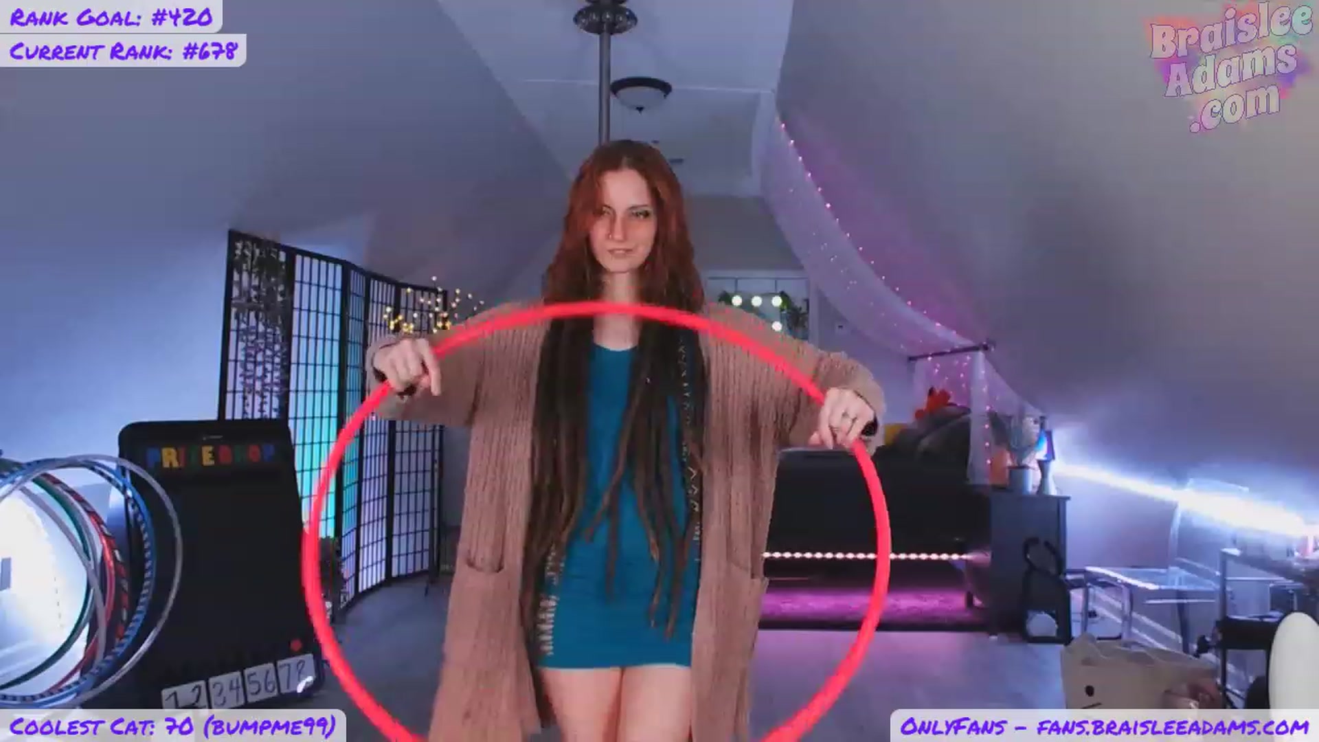 Gallery image thumbnail from BraisleeAdams's myfreecams stream on, 04/17/2023, 05:14 image 9 of 20