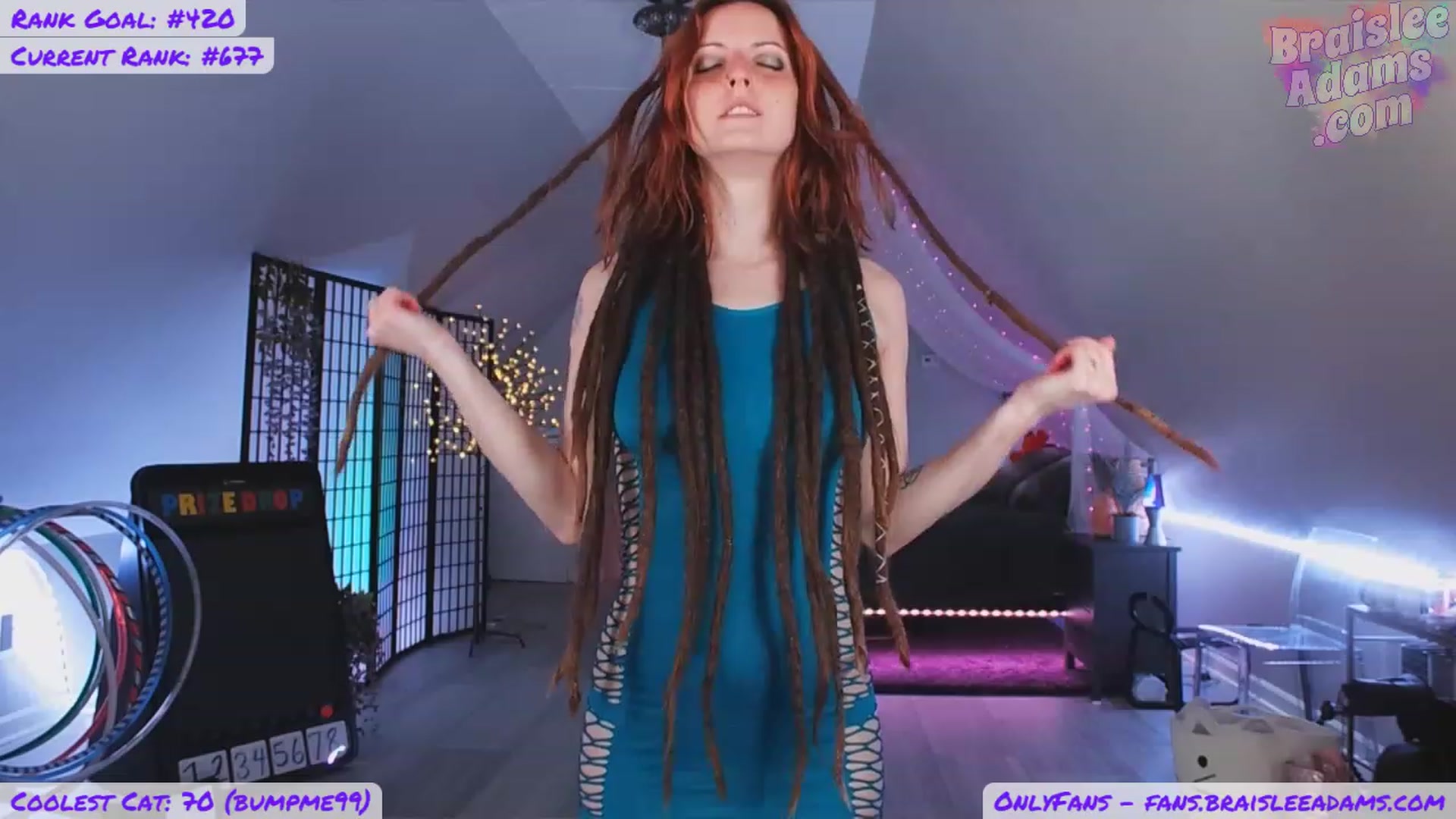 Gallery image thumbnail from BraisleeAdams's myfreecams stream on, 04/17/2023, 05:14 image 12 of 20