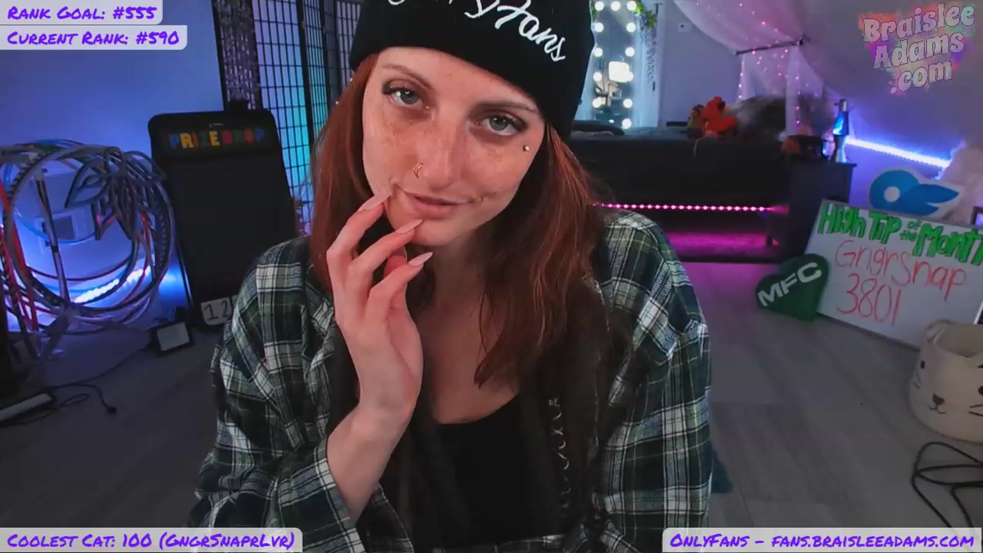 Gallery image thumbnail from BraisleeAdams's myfreecams stream on, 07/10/2023, 04:01 image 14 of 20