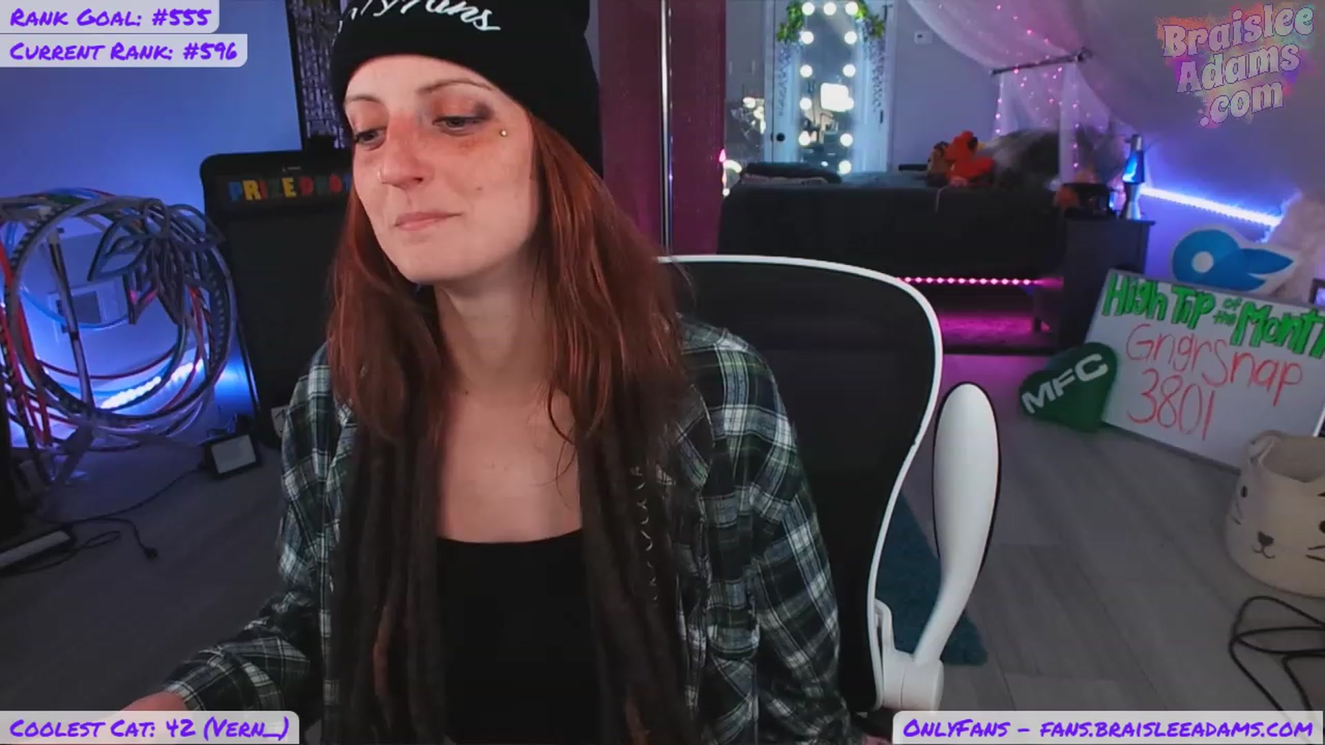 Gallery image thumbnail from BraisleeAdams's myfreecams stream on, 07/10/2023, 04:01 image 10 of 20