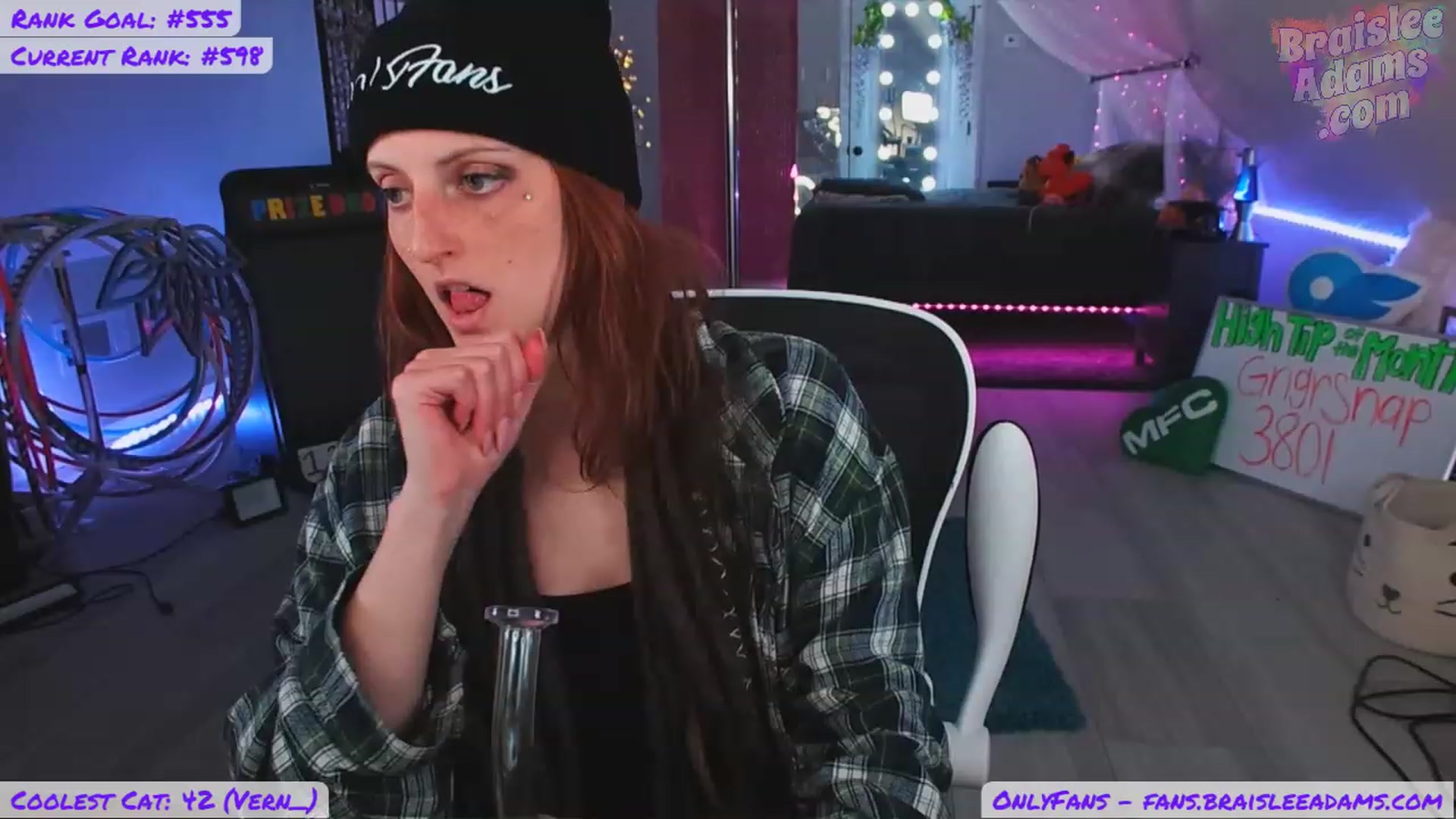 Gallery image thumbnail from BraisleeAdams's myfreecams stream on, 07/10/2023, 04:01 image 9 of 20