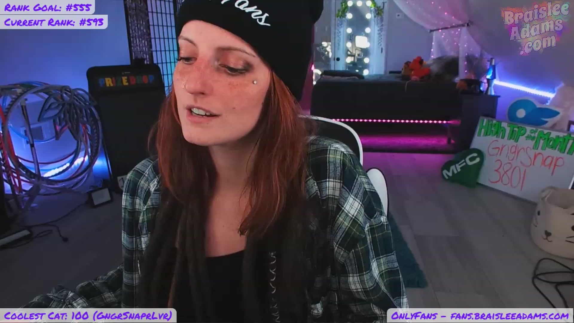 Gallery image thumbnail from BraisleeAdams's myfreecams stream on, 07/10/2023, 04:01 image 13 of 20