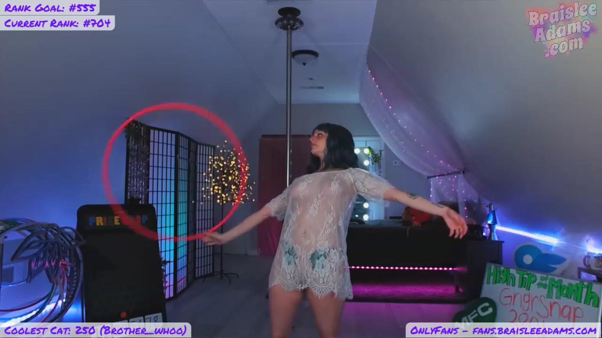 Gallery image thumbnail from BraisleeAdams's myfreecams stream on, 07/12/2023, 16:48 image 20 of 20