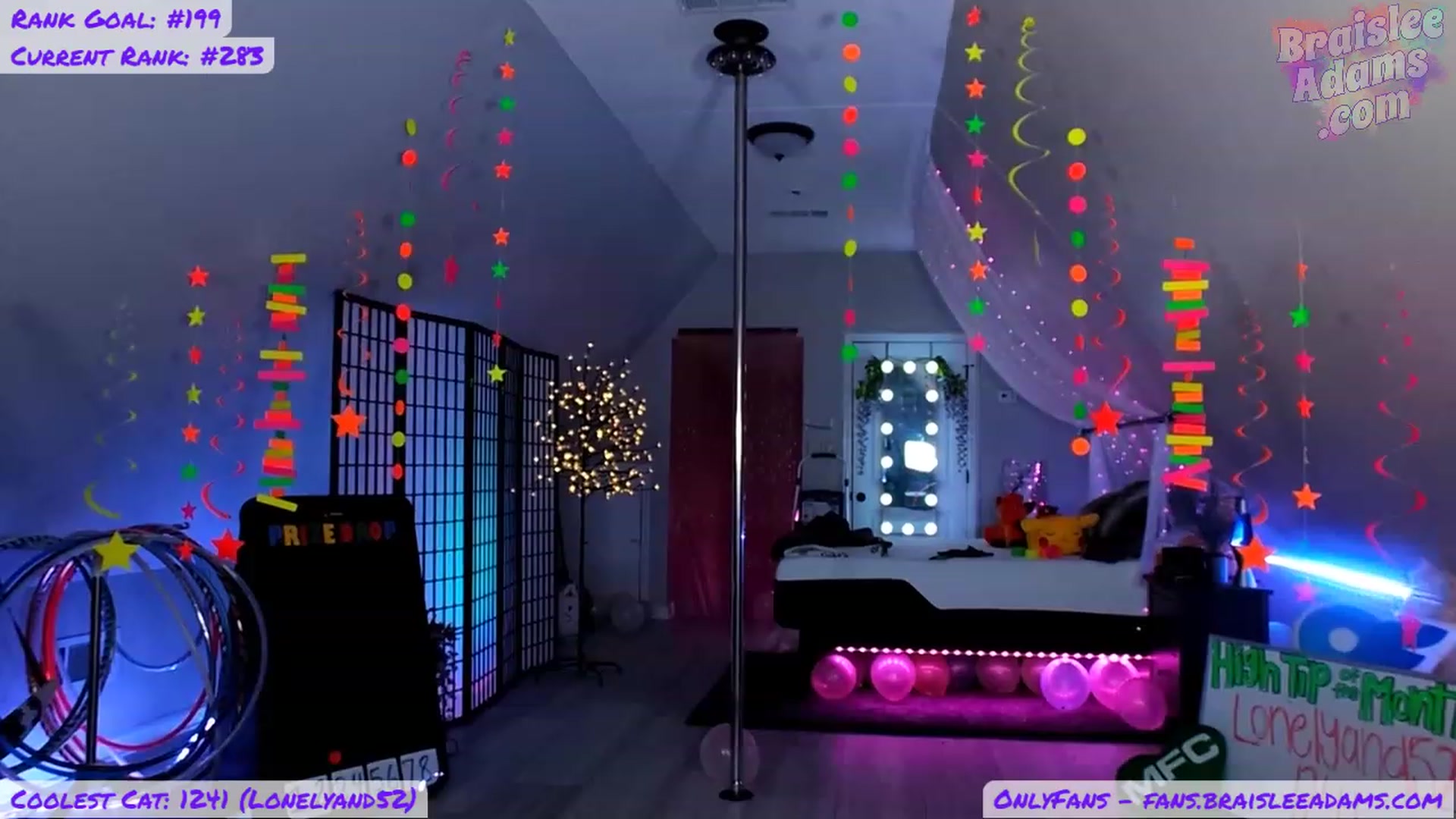 Gallery image thumbnail from BraisleeAdams's myfreecams stream on, 09/06/2023, 06:38 image 19 of 20