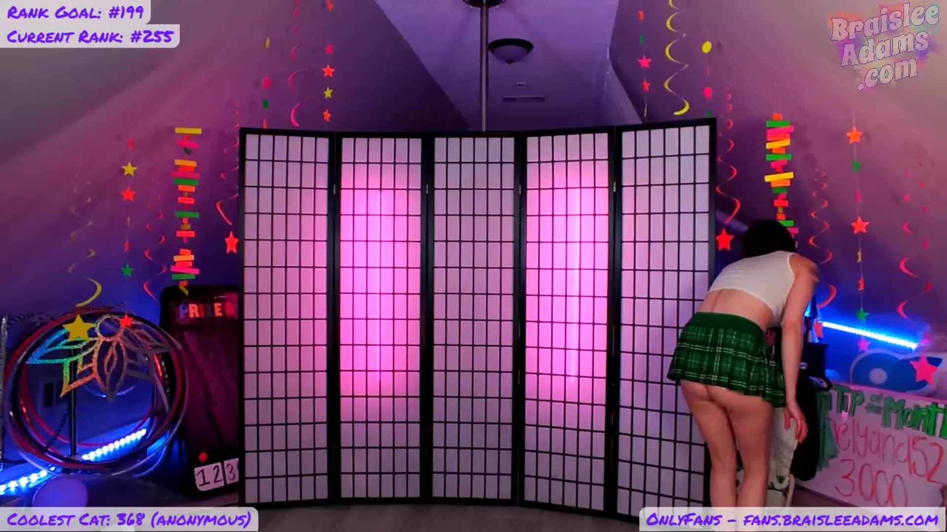Gallery image thumbnail from BraisleeAdams's myfreecams stream on, 09/23/2023, 01:19 image 2 of 20