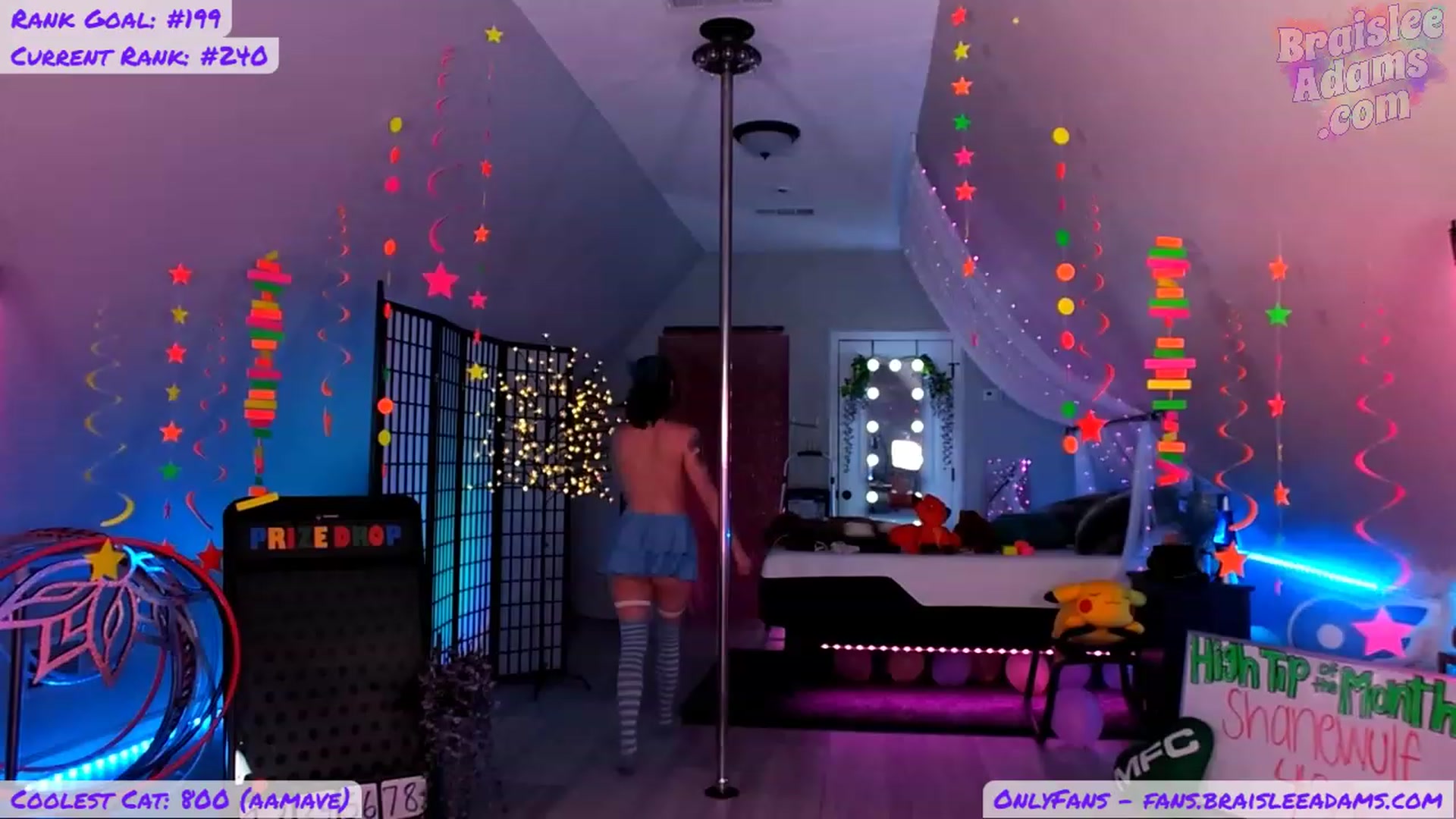 Gallery image thumbnail from BraisleeAdams's myfreecams stream on, 09/24/2023, 24:30 image 18 of 20