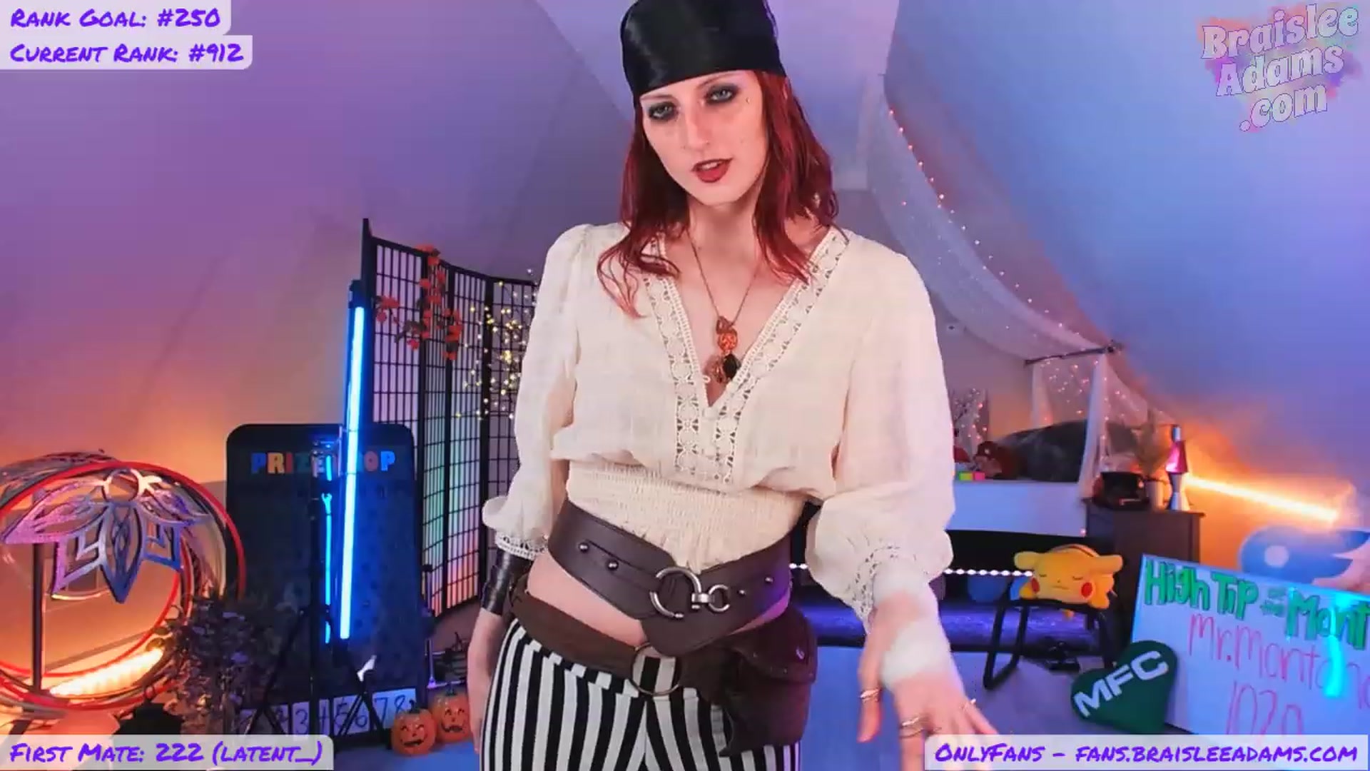 Gallery image thumbnail from BraisleeAdams's myfreecams stream on, 10/08/2023, 01:00 image 12 of 20