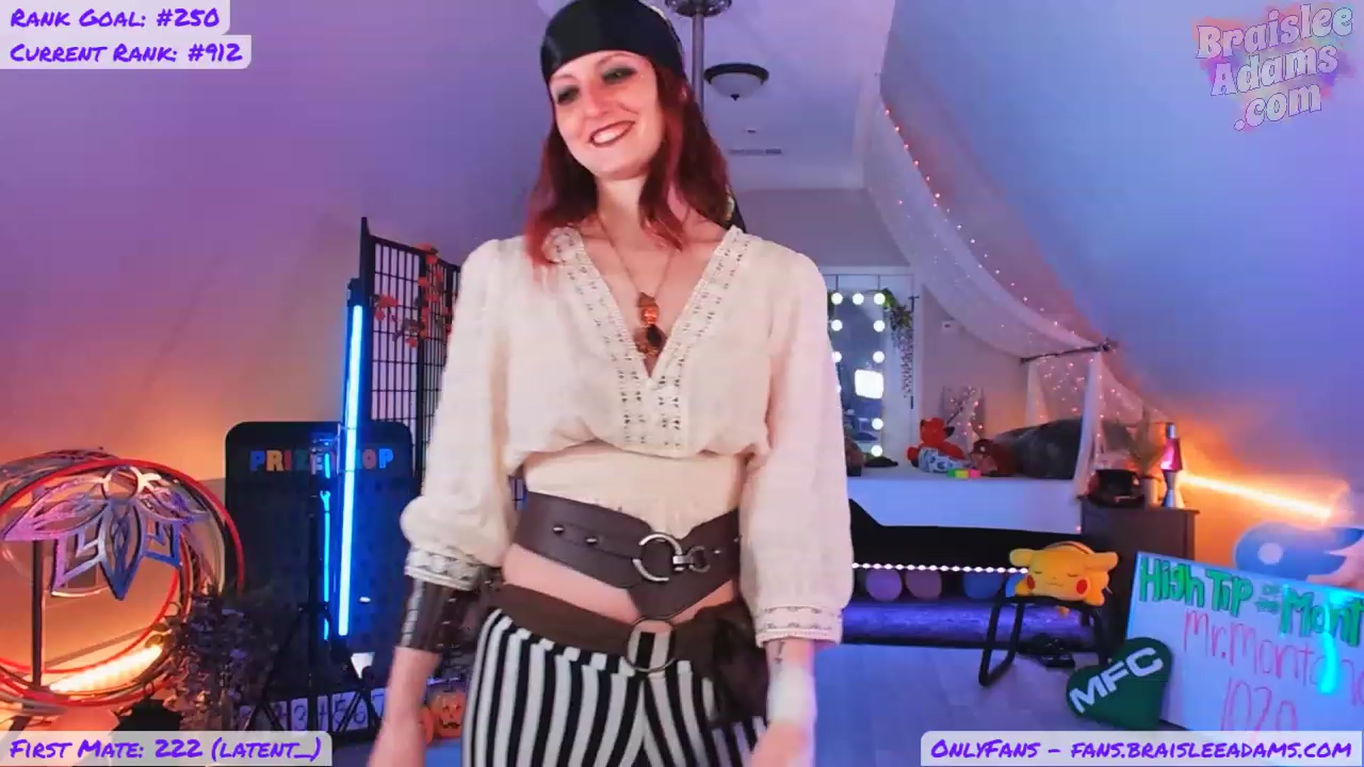 Gallery image thumbnail from BraisleeAdams's myfreecams stream on, 10/08/2023, 01:00 image 15 of 20