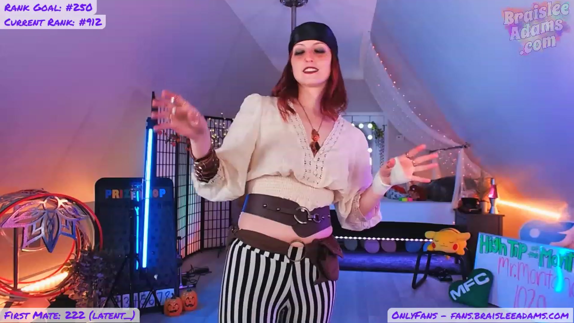 Gallery image thumbnail from BraisleeAdams's myfreecams stream on, 10/08/2023, 01:00 image 16 of 20