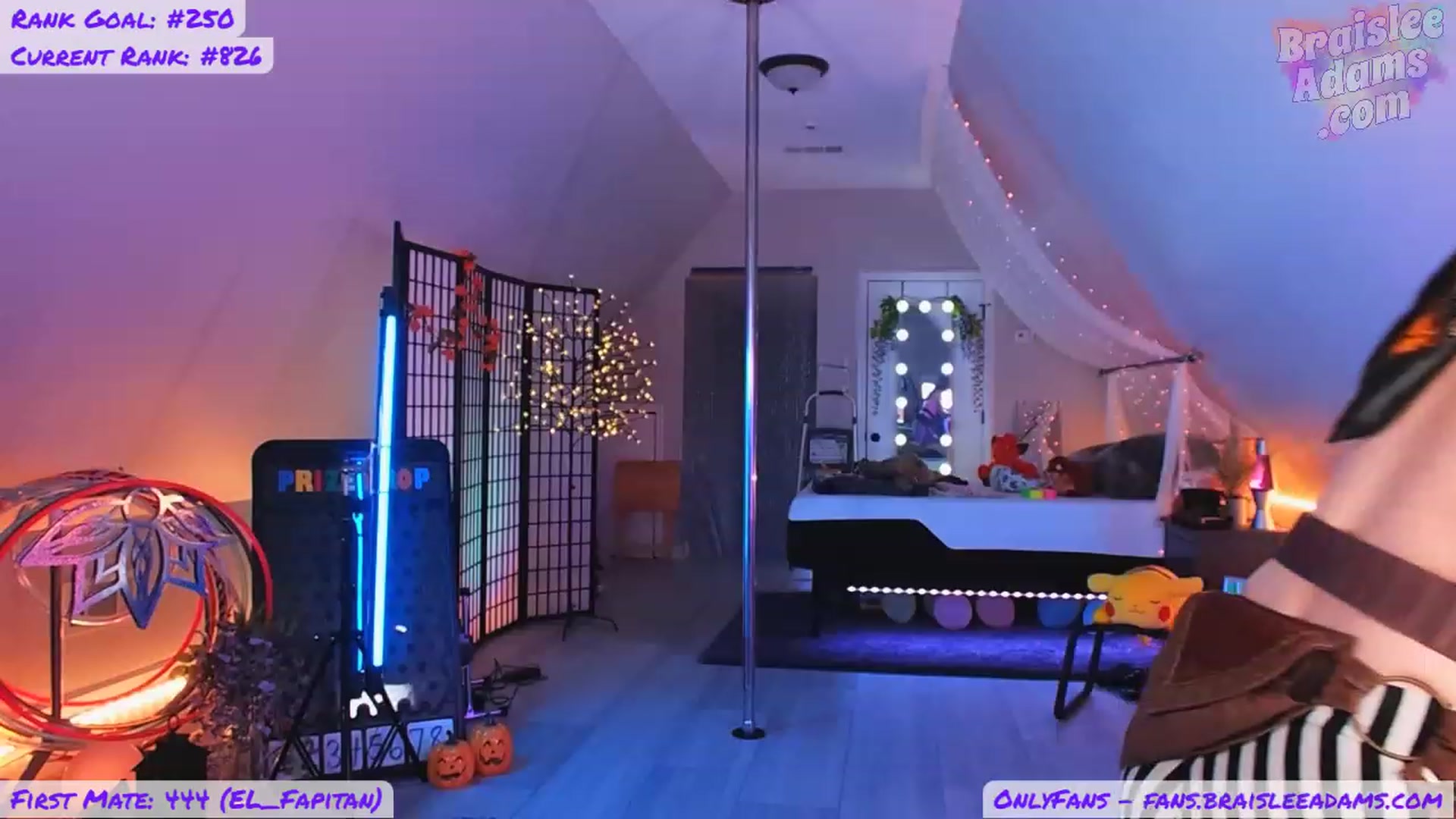 Gallery image thumbnail from BraisleeAdams's myfreecams stream on, 10/08/2023, 01:50 image 16 of 20