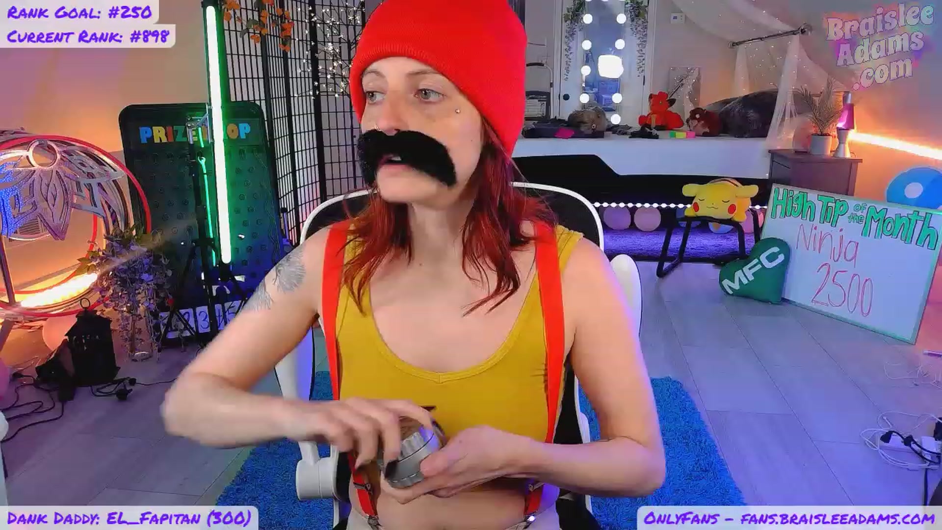 Gallery image thumbnail from BraisleeAdams's myfreecams stream on, 10/19/2023, 03:16 image 14 of 20