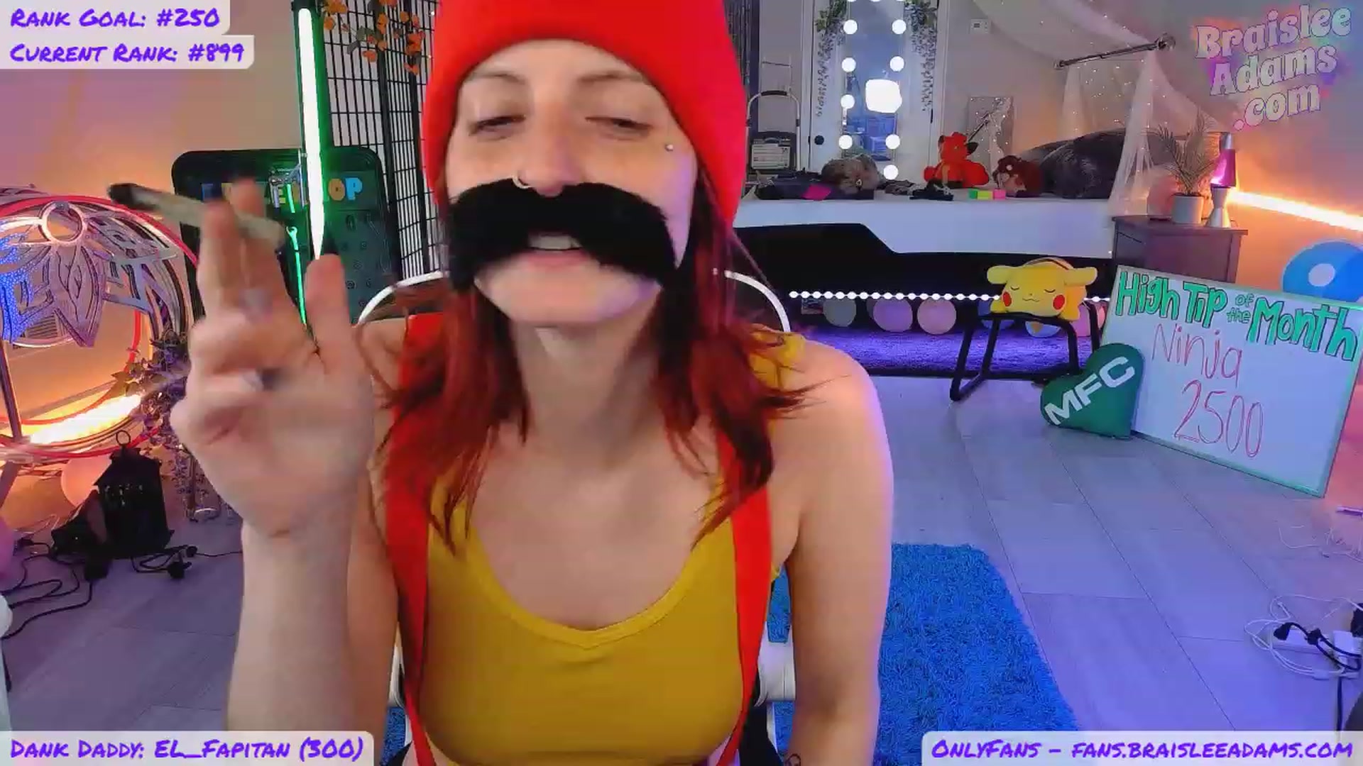 Gallery image thumbnail from BraisleeAdams's myfreecams stream on, 10/19/2023, 03:16 image 15 of 20