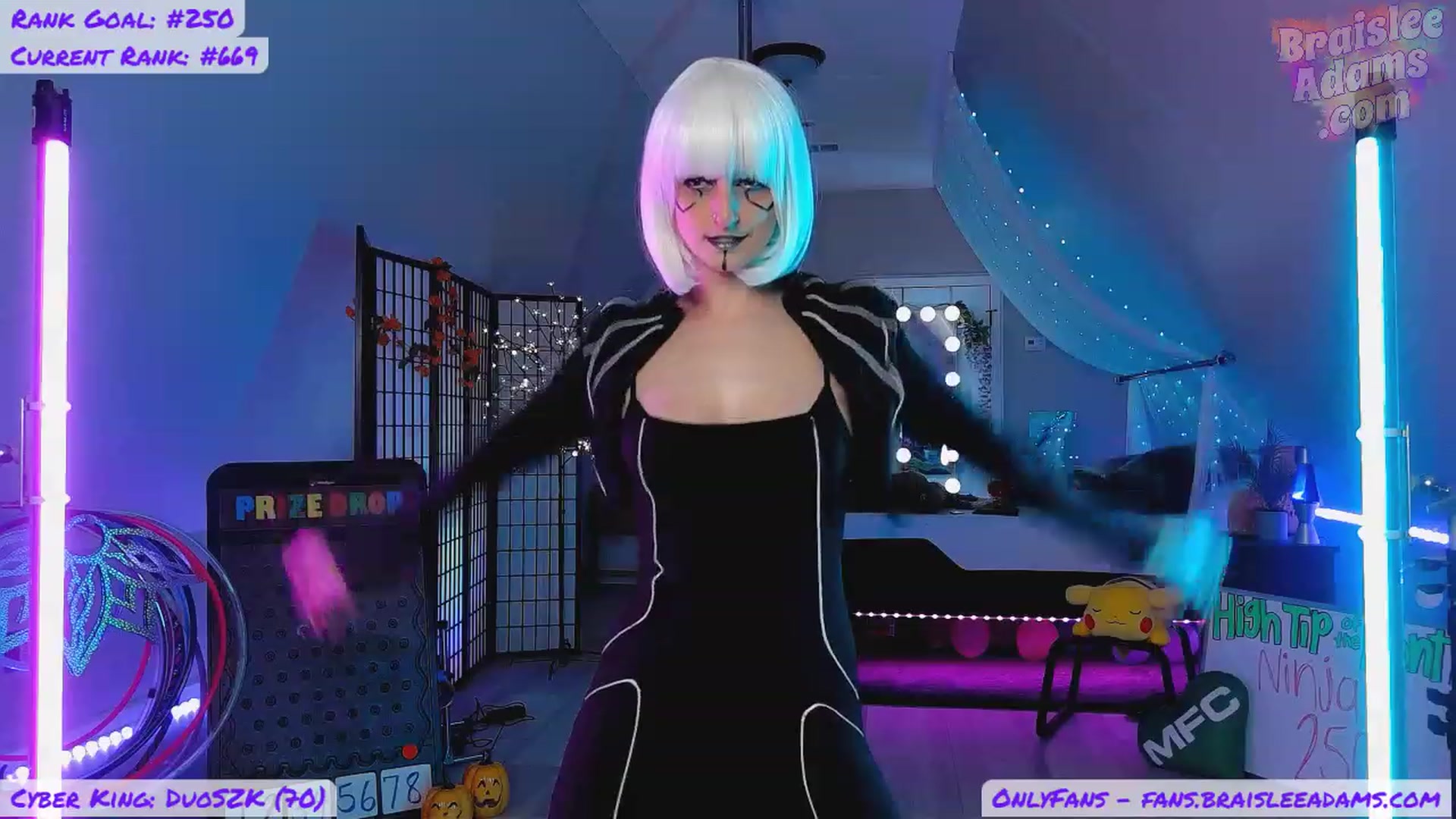 Gallery image thumbnail from BraisleeAdams's myfreecams stream on, 10/23/2023, 04:33 image 6 of 20