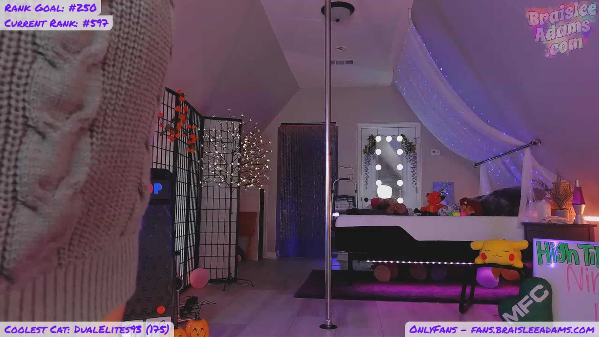 Gallery image thumbnail from BraisleeAdams's myfreecams stream on, 11/06/2023, 06:12 image 17 of 20