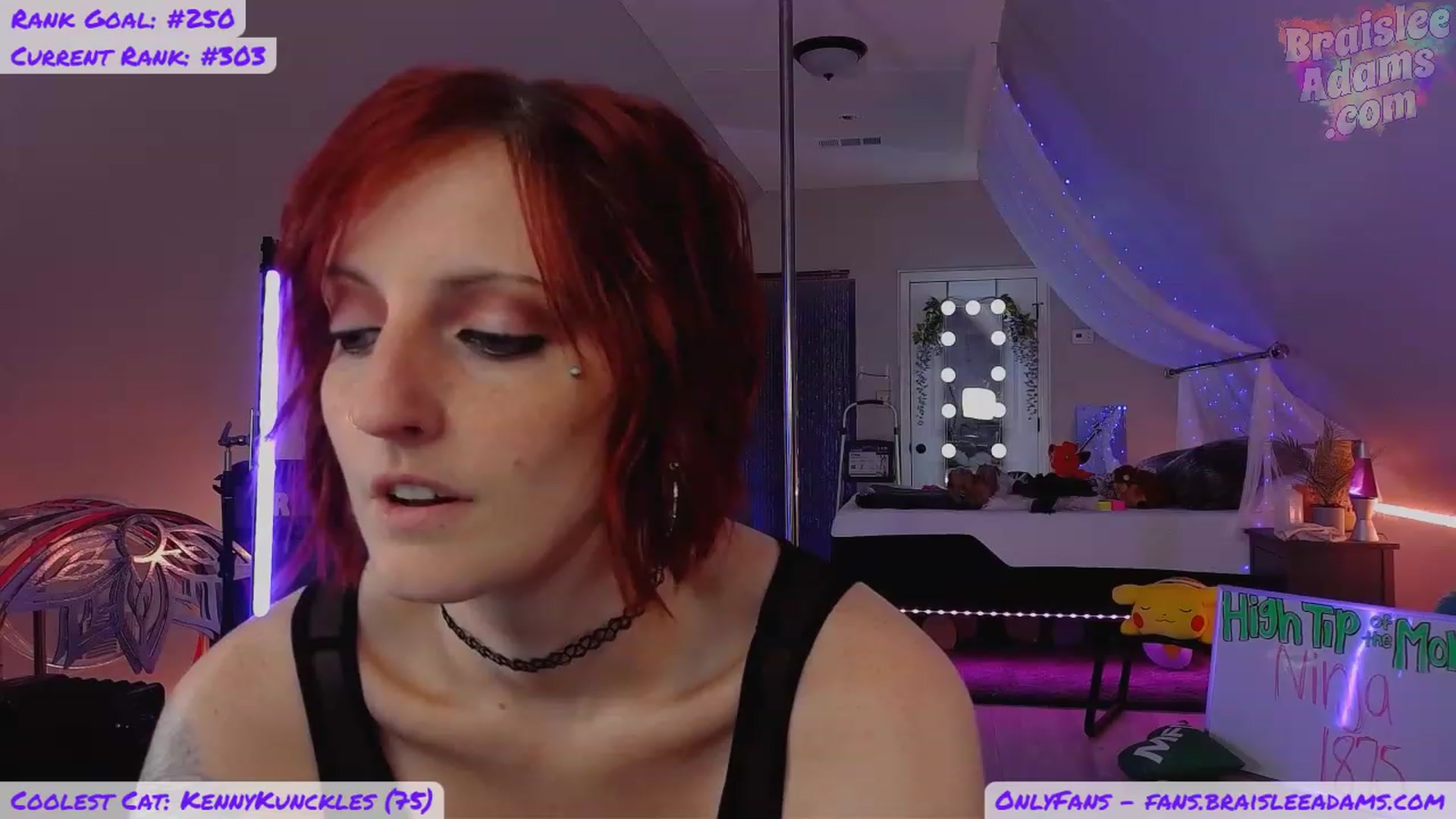 Gallery image thumbnail from BraisleeAdams's myfreecams stream on, 11/23/2023, 02:55 image 12 of 20