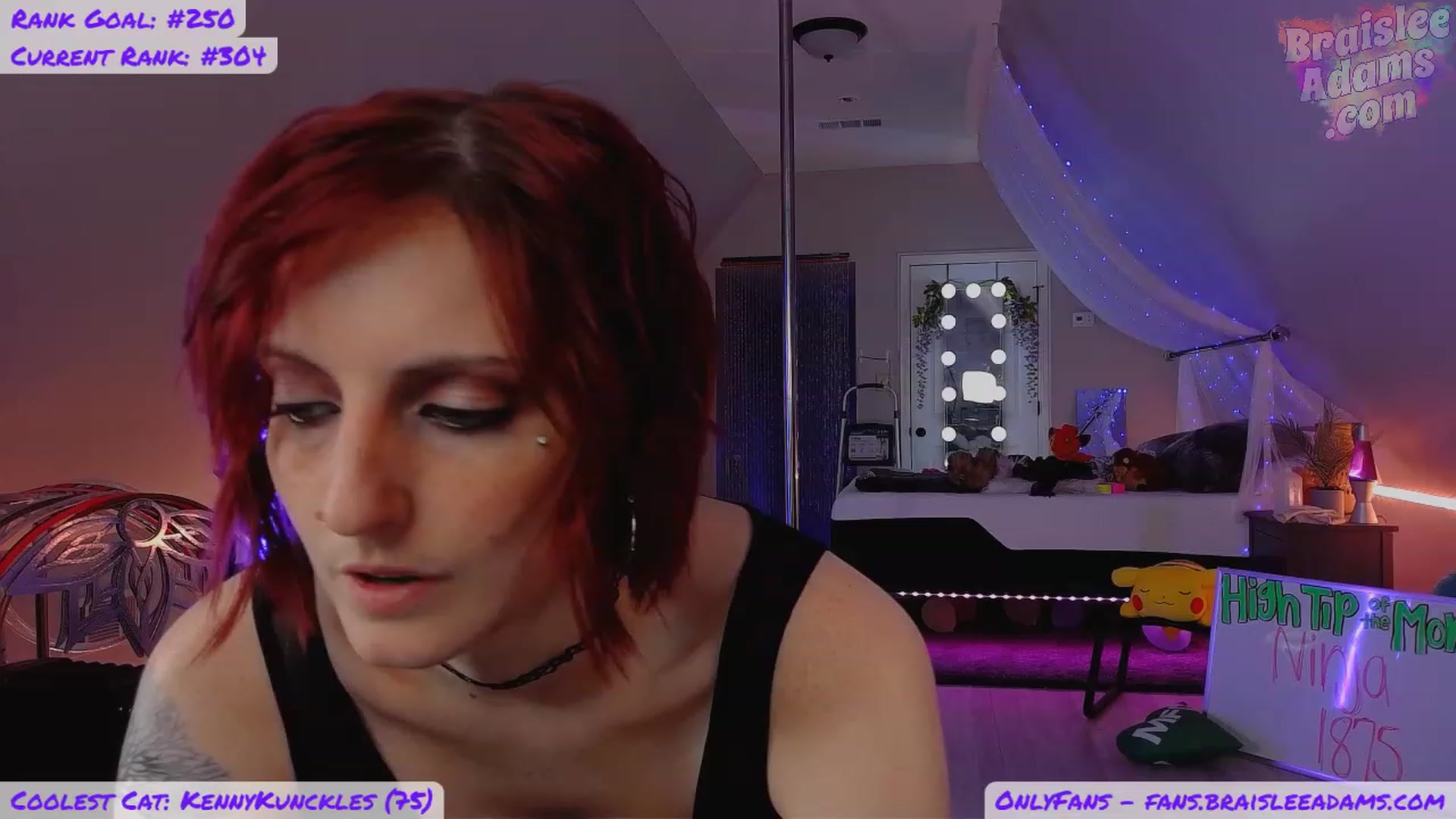 Gallery image thumbnail from BraisleeAdams's myfreecams stream on, 11/23/2023, 02:55 image 20 of 20