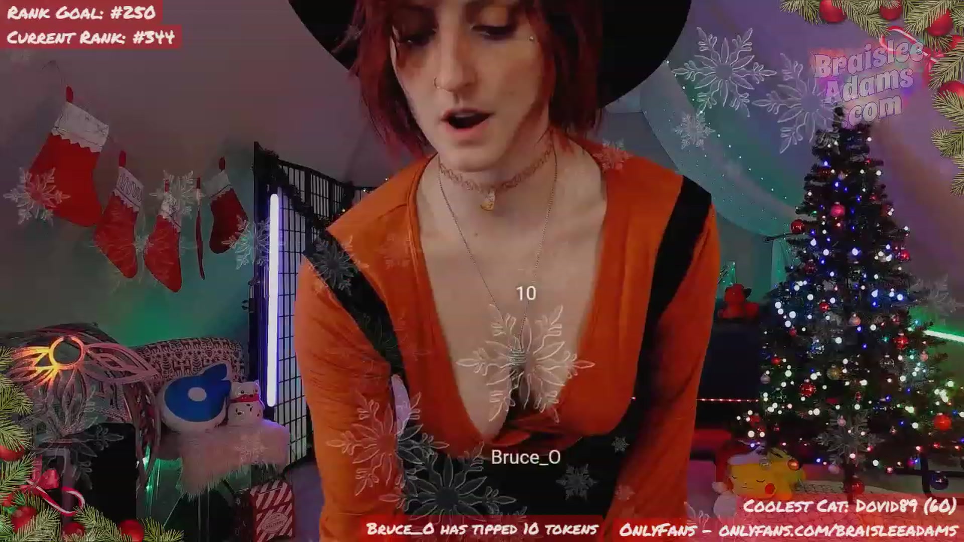 Gallery image thumbnail from BraisleeAdams's myfreecams stream on, 11/30/2023, 04:46 image 11 of 20