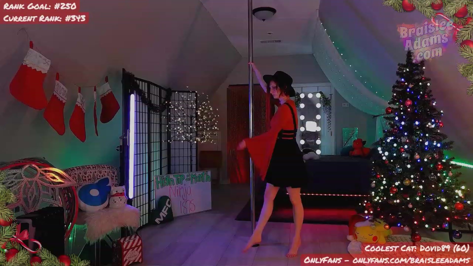 Gallery image thumbnail from BraisleeAdams's myfreecams stream on, 11/30/2023, 04:46 image 9 of 20