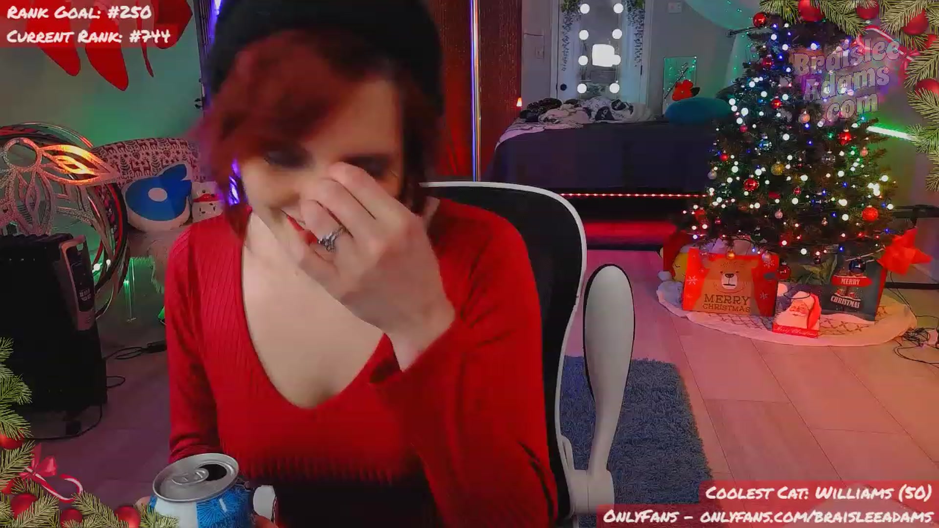 Gallery image thumbnail from BraisleeAdams's myfreecams stream on, 12/11/2023, 04:26 image 2 of 20