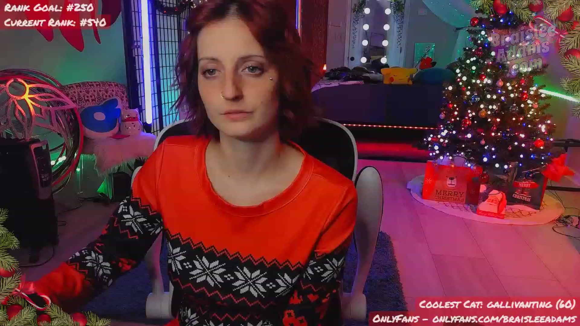 Gallery image thumbnail from BraisleeAdams's myfreecams stream on, 12/18/2023, 04:15 image 10 of 20