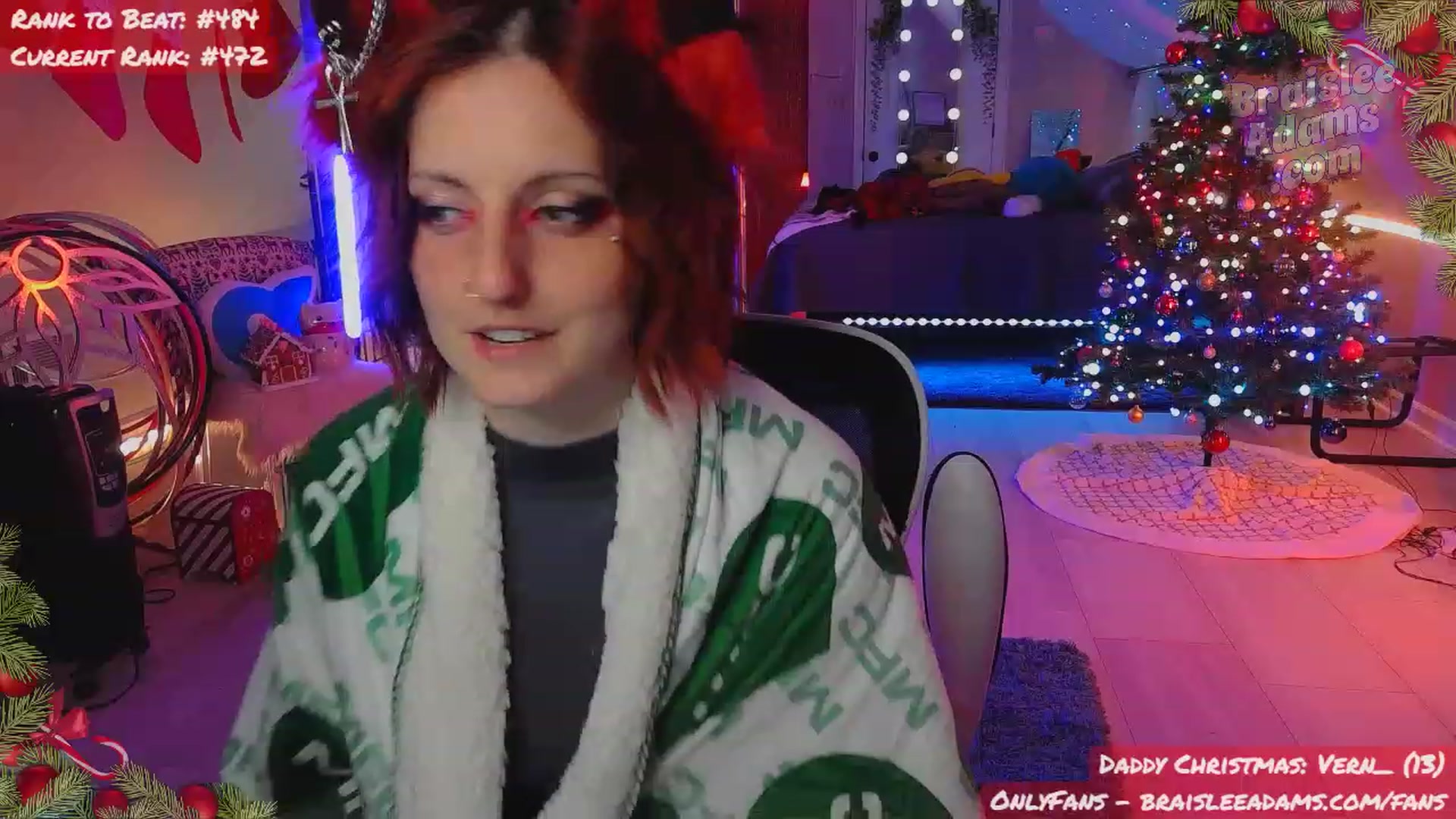 Gallery image thumbnail from BraisleeAdams's myfreecams stream on, 12/29/2023, 02:12 image 11 of 20