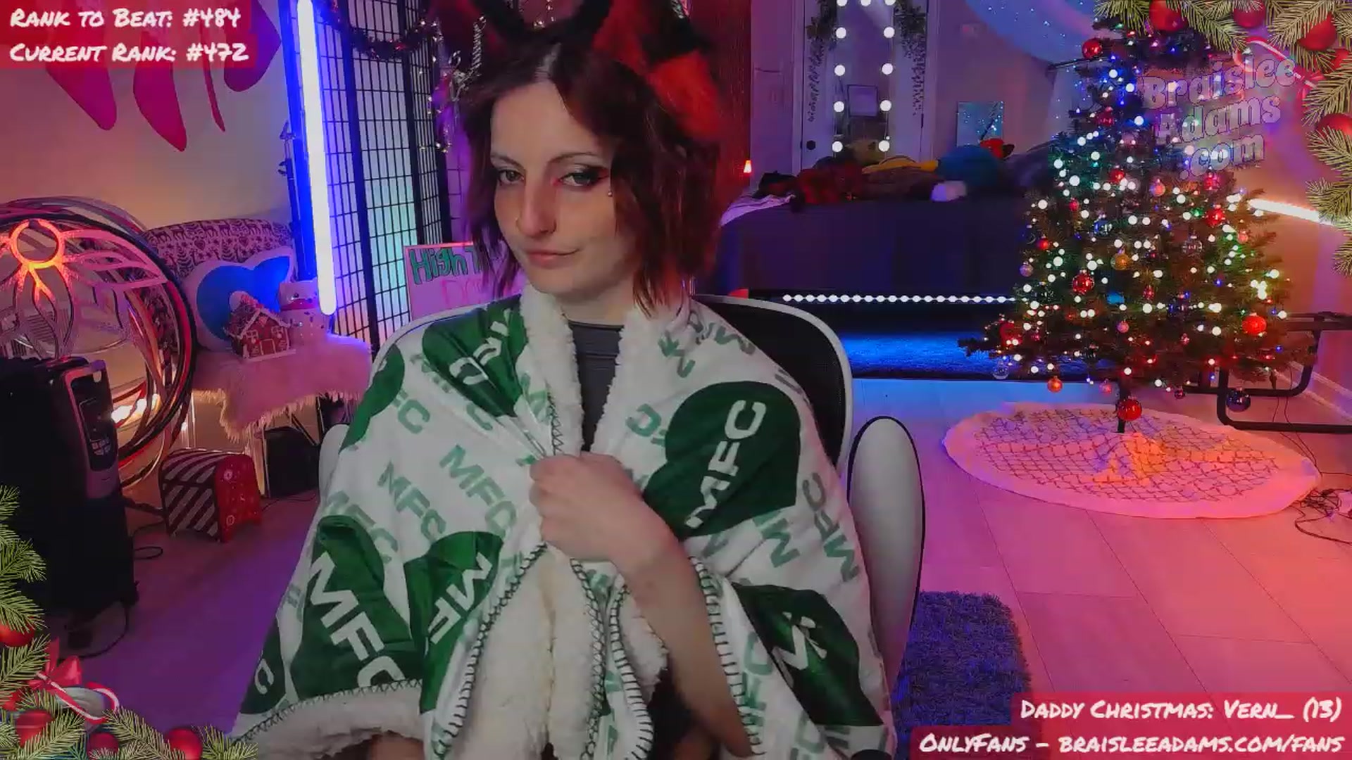 Gallery image thumbnail from BraisleeAdams's myfreecams stream on, 12/29/2023, 02:12 image 12 of 20