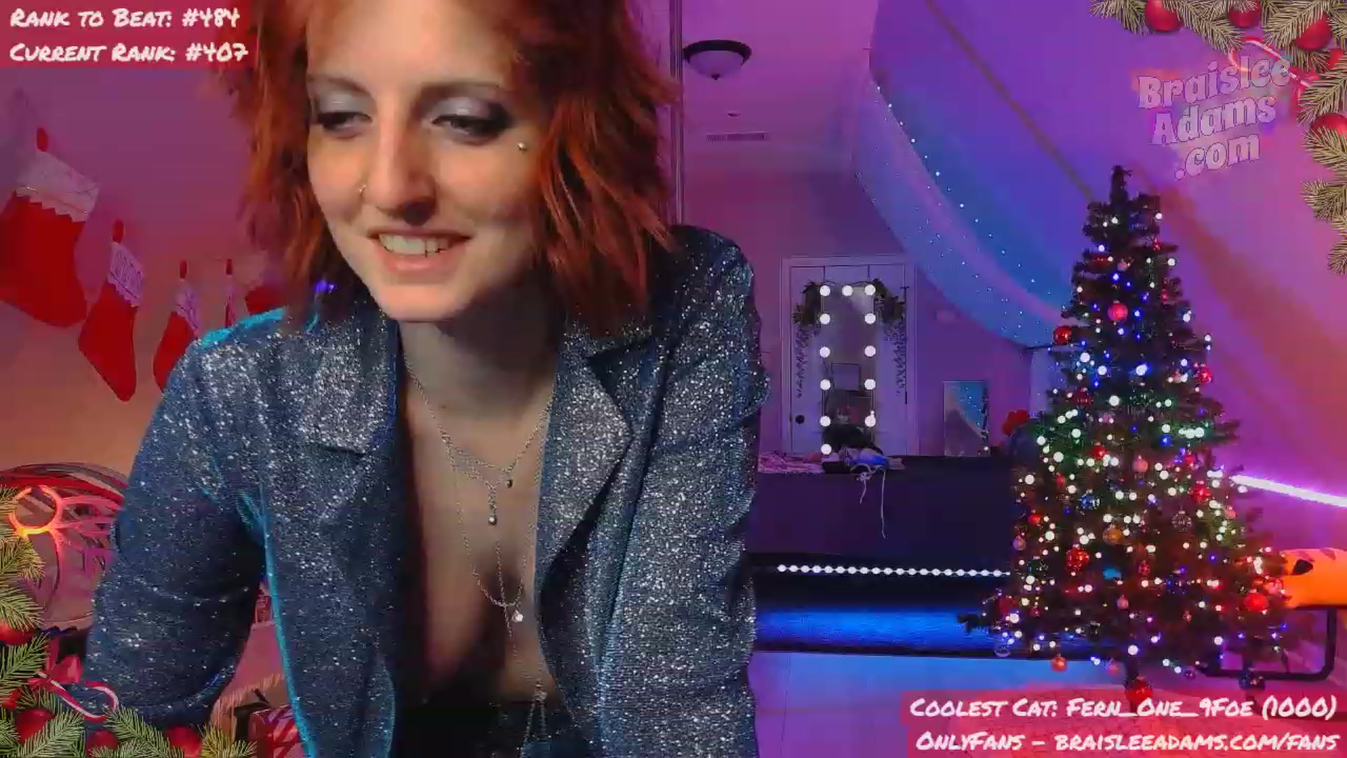 Gallery image thumbnail from BraisleeAdams's myfreecams stream on, 01/01/2024, 04:51 image 9 of 20