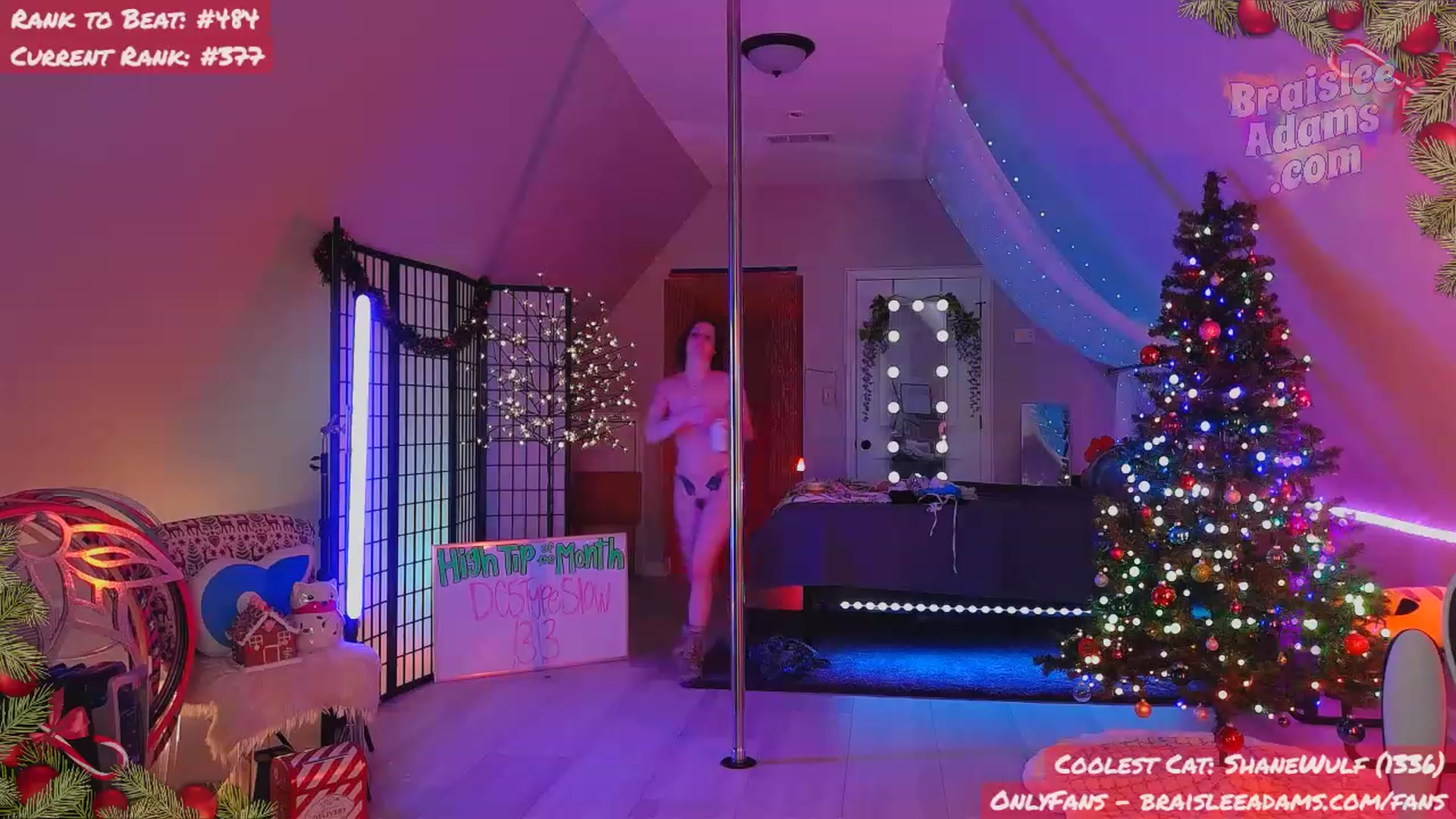 Gallery image thumbnail from BraisleeAdams's myfreecams stream on, 01/01/2024, 09:03 image 12 of 20
