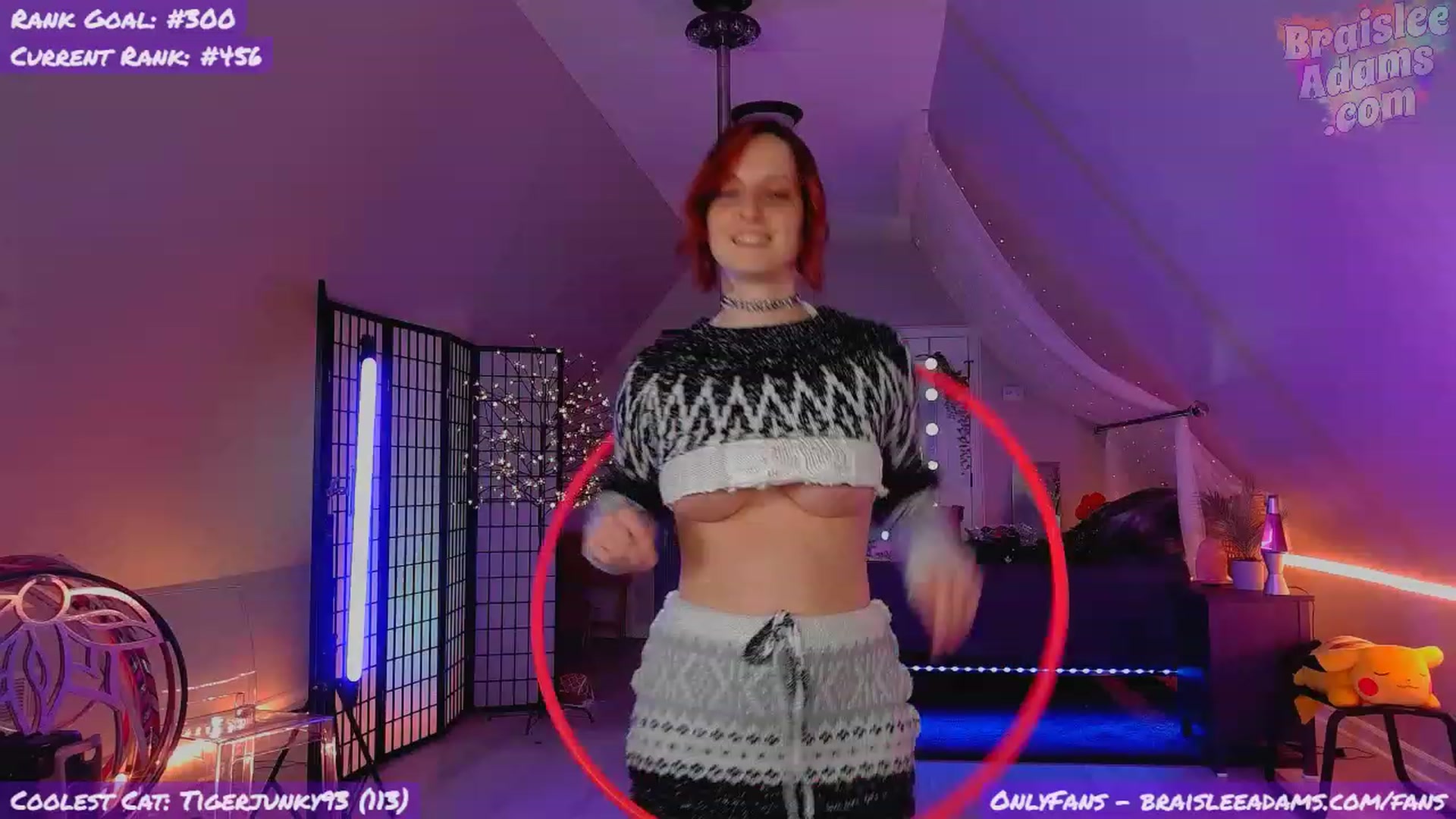 Gallery image thumbnail from BraisleeAdams's myfreecams stream on, 01/11/2024, 04:42 image 5 of 20