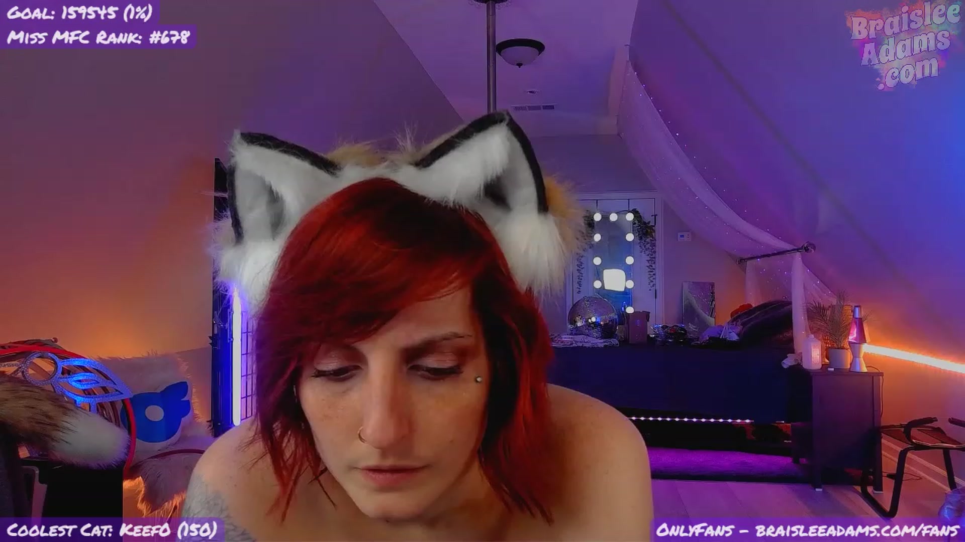 Gallery image thumbnail from BraisleeAdams's myfreecams stream on, 02/08/2024, 07:58 image 7 of 20