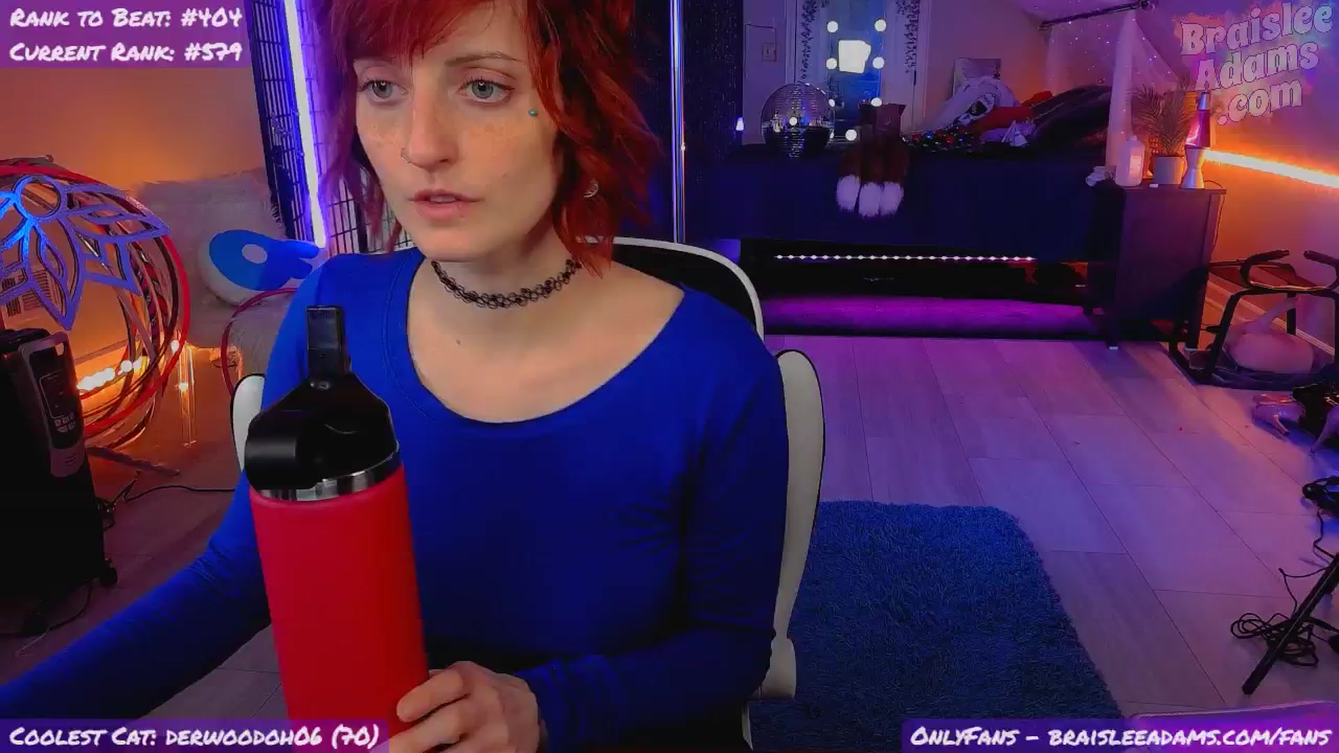 Gallery image thumbnail from BraisleeAdams's myfreecams stream on, 02/19/2024, 05:39 image 6 of 20
