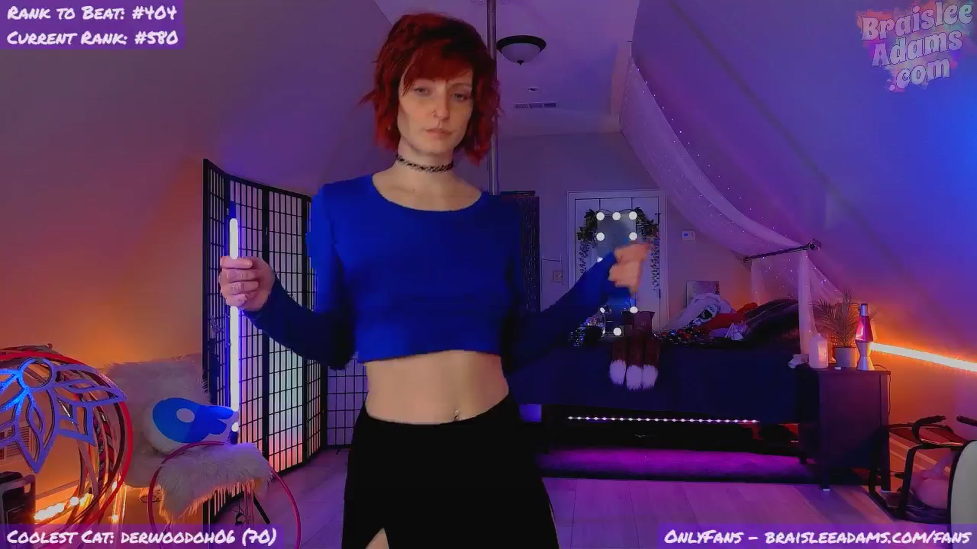 Gallery image thumbnail from BraisleeAdams's myfreecams stream on, 02/19/2024, 05:39 image 2 of 20