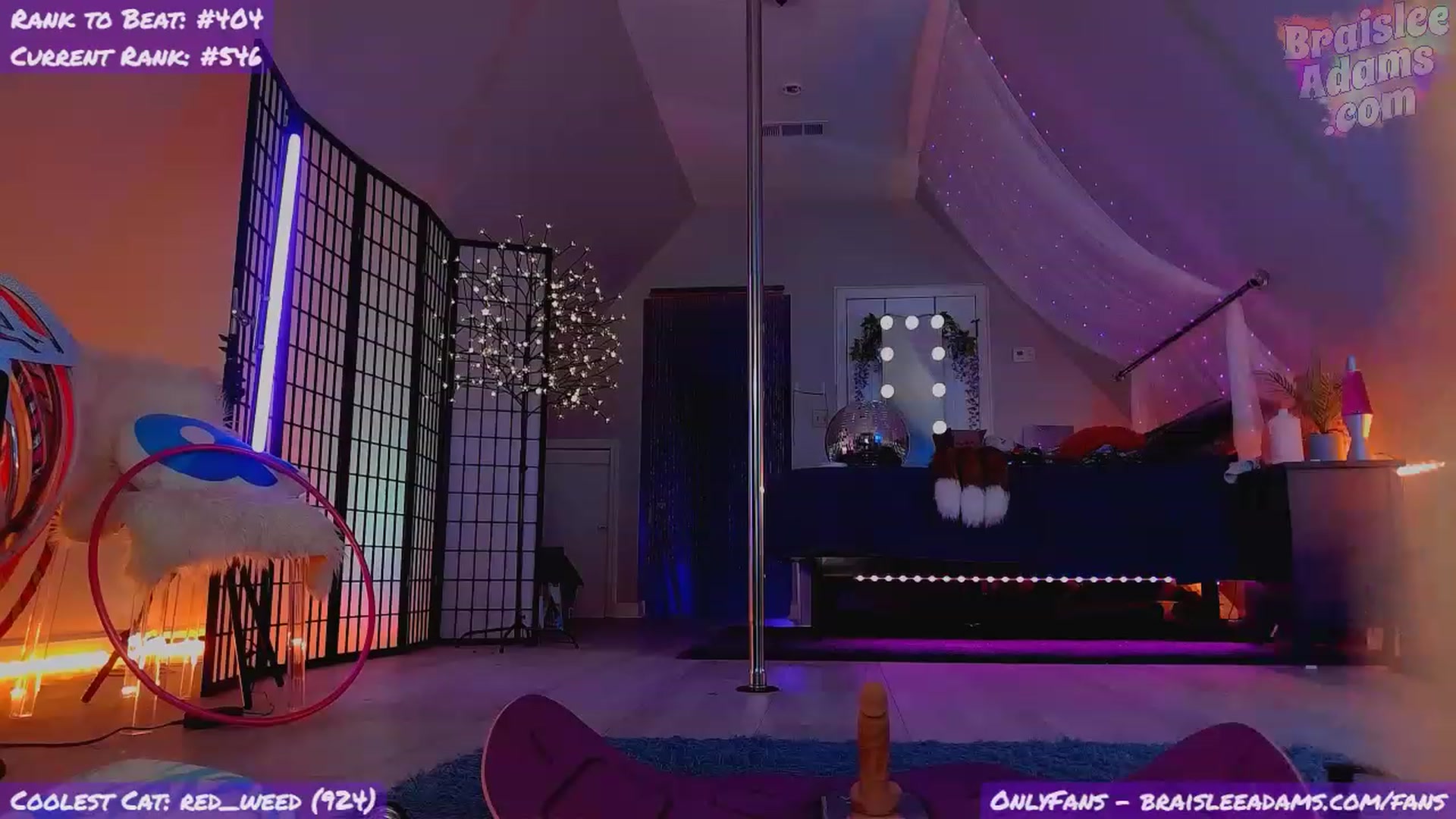 Gallery image thumbnail from BraisleeAdams's myfreecams stream on, 02/26/2024, 05:54 image 8 of 20