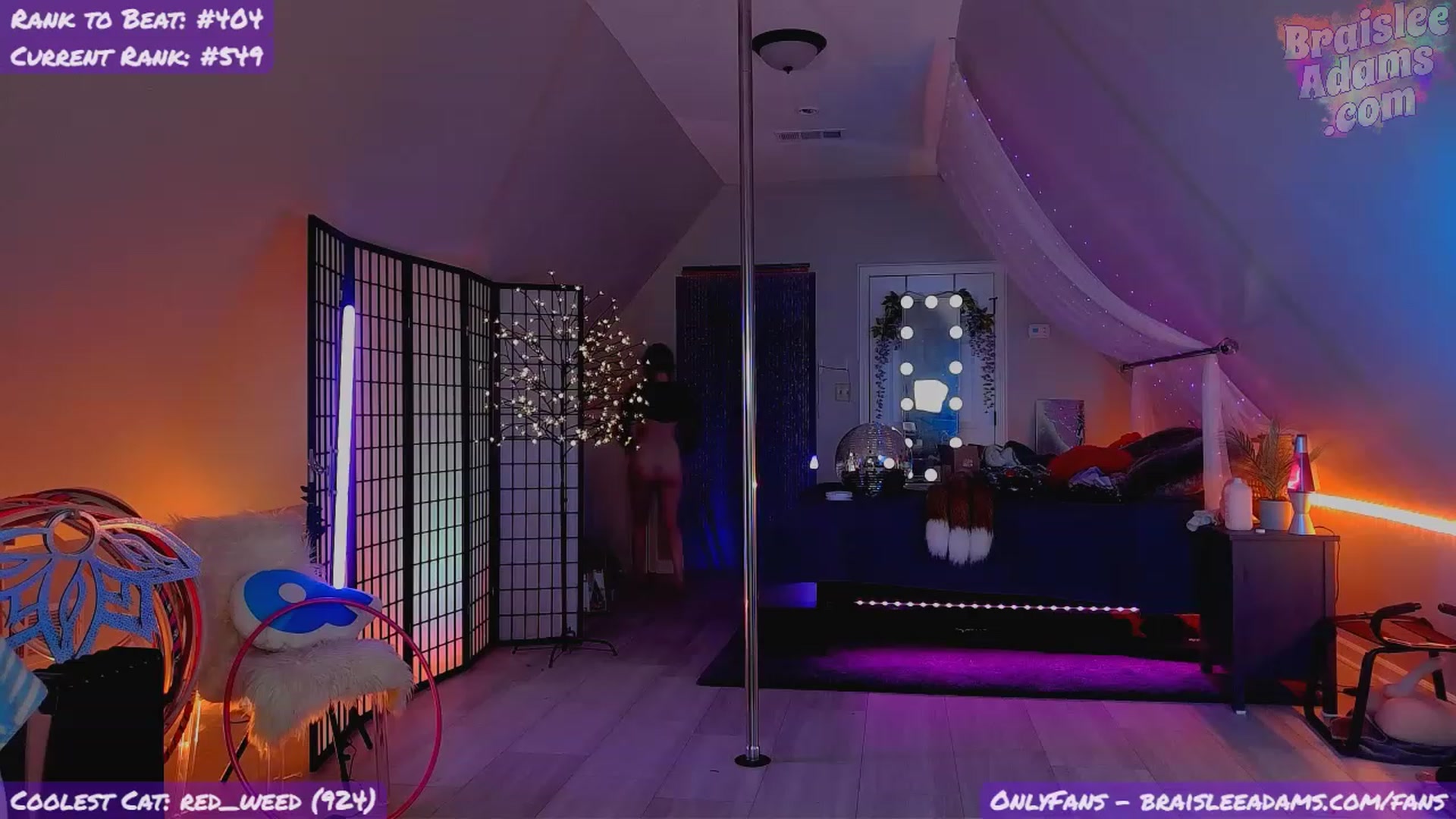 Gallery image thumbnail from BraisleeAdams's myfreecams stream on, 02/26/2024, 05:54 image 7 of 20