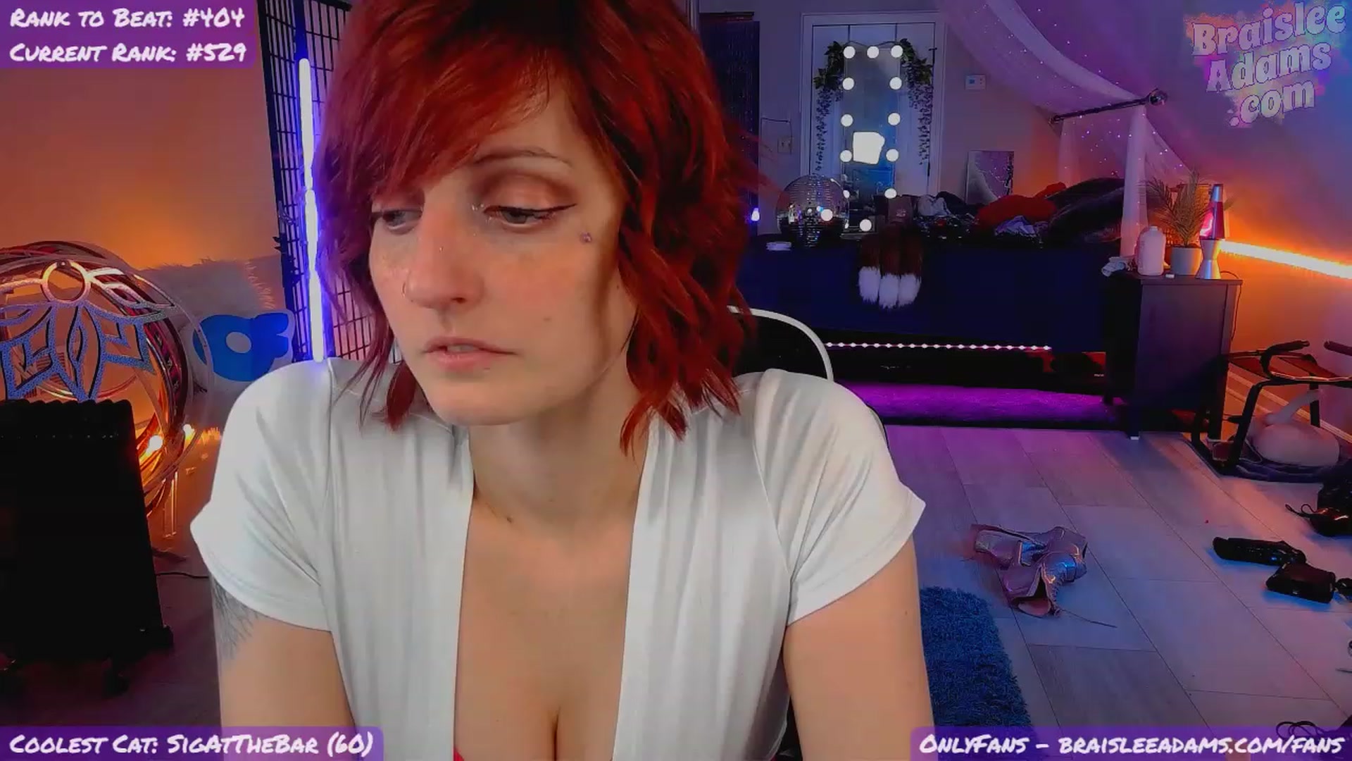 Gallery image thumbnail from BraisleeAdams's myfreecams stream on, 02/29/2024, 03:08 image 7 of 20