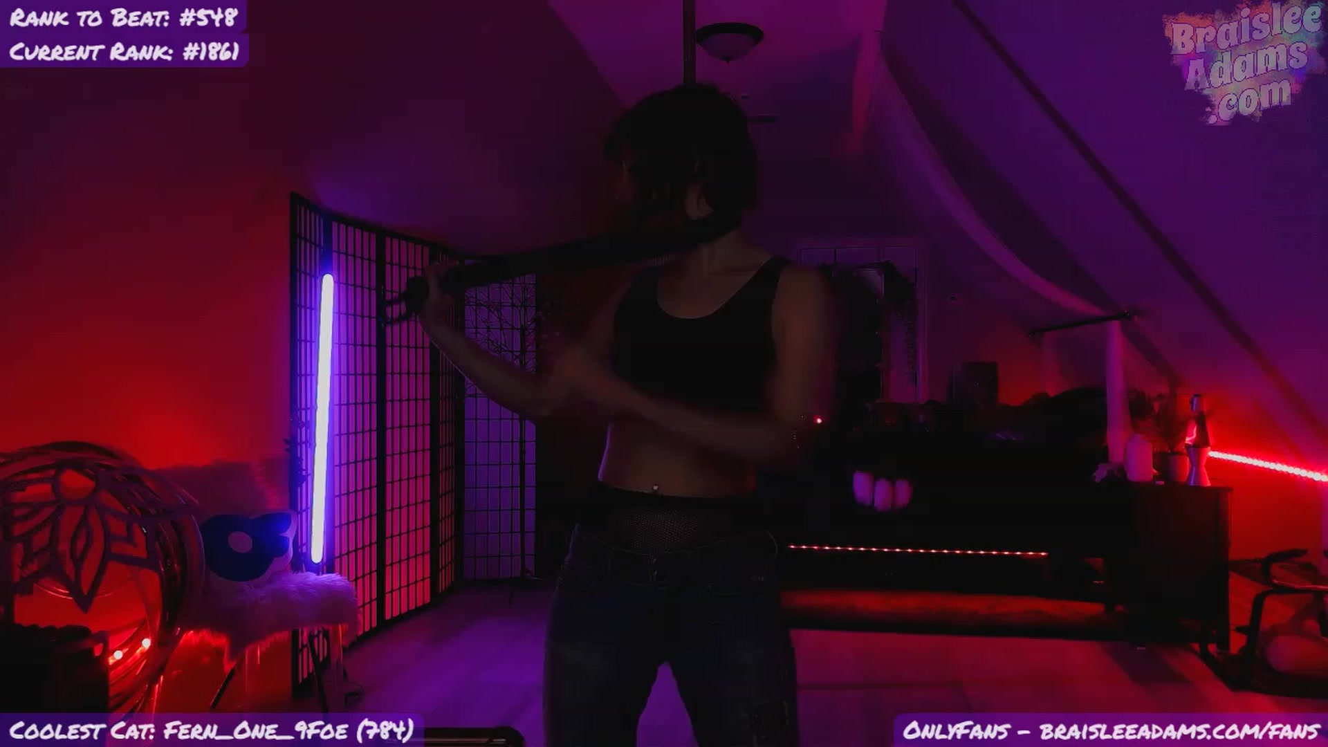 Gallery image thumbnail from BraisleeAdams's myfreecams stream on, 03/04/2024, 03:24 image 8 of 20