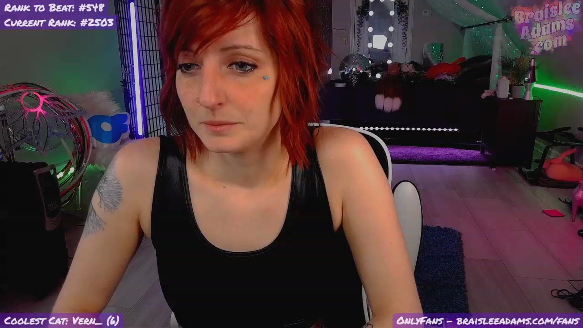 Gallery image thumbnail from BraisleeAdams's myfreecams stream on, 03/04/2024, 03:24 image 1 of 20