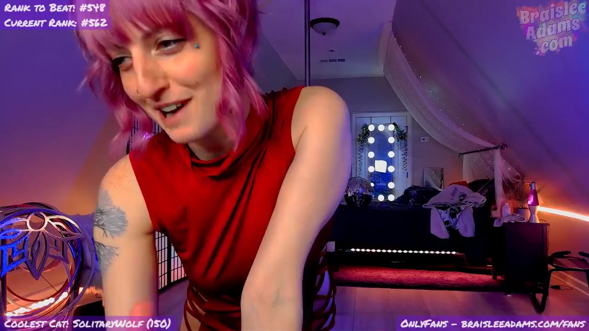 Gallery image thumbnail from BraisleeAdams's myfreecams stream on, 03/30/2024, 22:31 image 9 of 20
