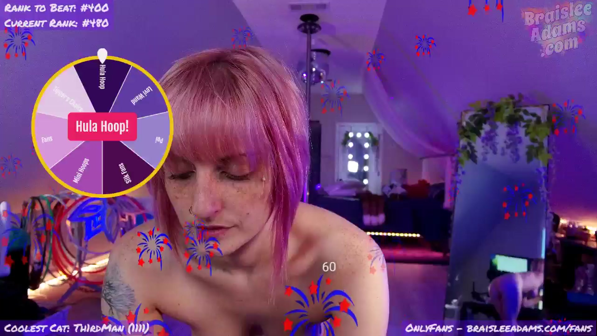 Gallery image thumbnail from BraisleeAdams's myfreecams stream on, 07/29/2024, 24:51 image 15 of 20