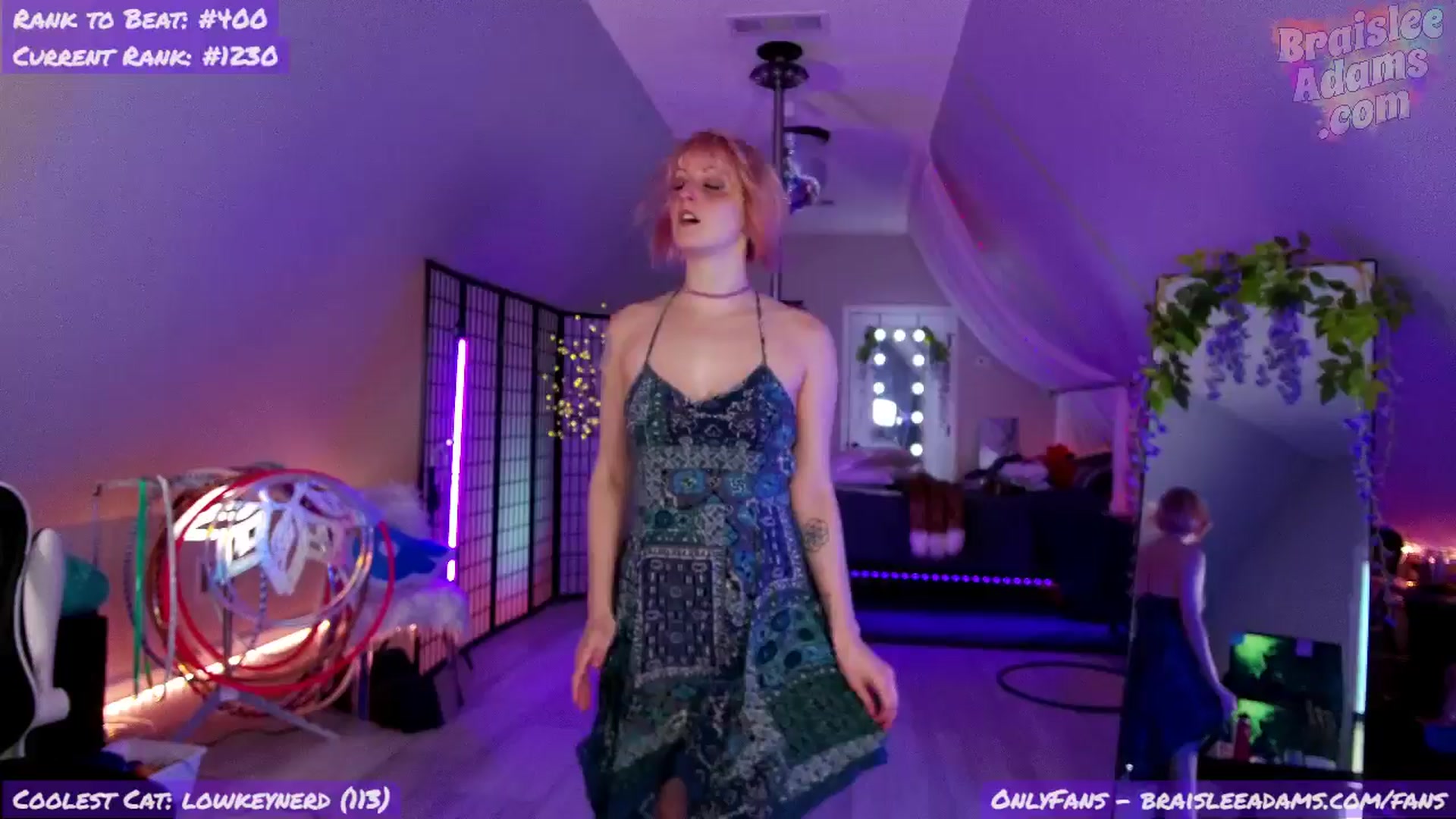 Gallery image thumbnail from BraisleeAdams's myfreecams stream on, 08/04/2024, 23:06 image 8 of 20