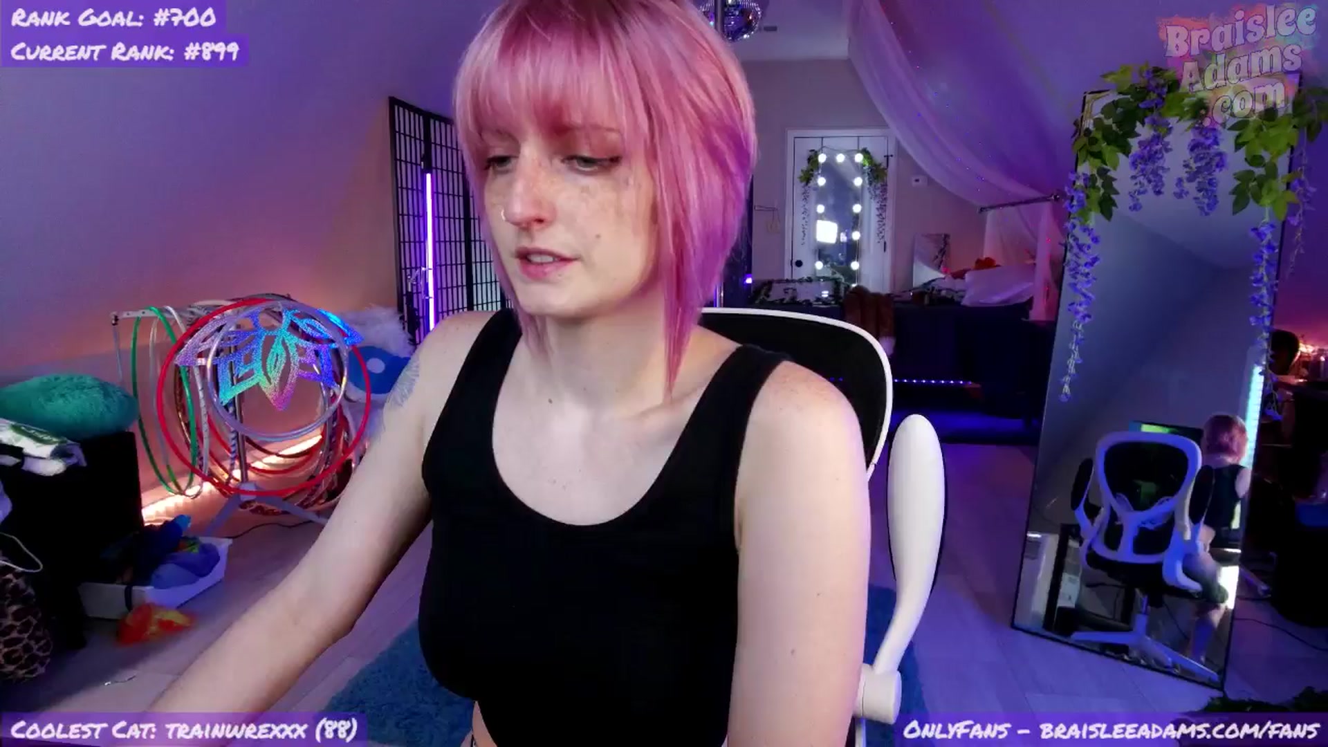 Gallery image thumbnail from BraisleeAdams's myfreecams stream on, 08/10/2024, 20:57 image 20 of 20