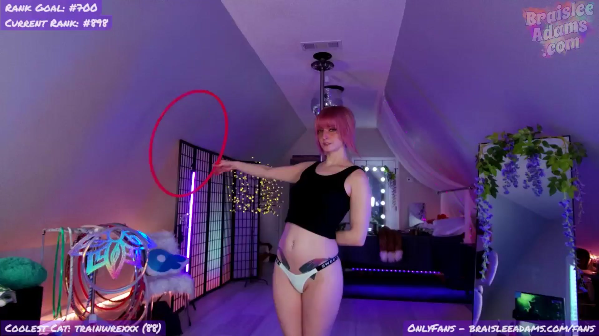 Gallery image thumbnail from BraisleeAdams's myfreecams stream on, 08/10/2024, 20:57 image 17 of 20