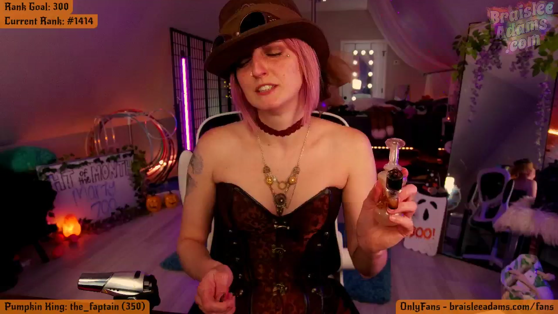 Gallery image thumbnail from BraisleeAdams's myfreecams stream on, 10/14/2024, 24:02 image 14 of 20